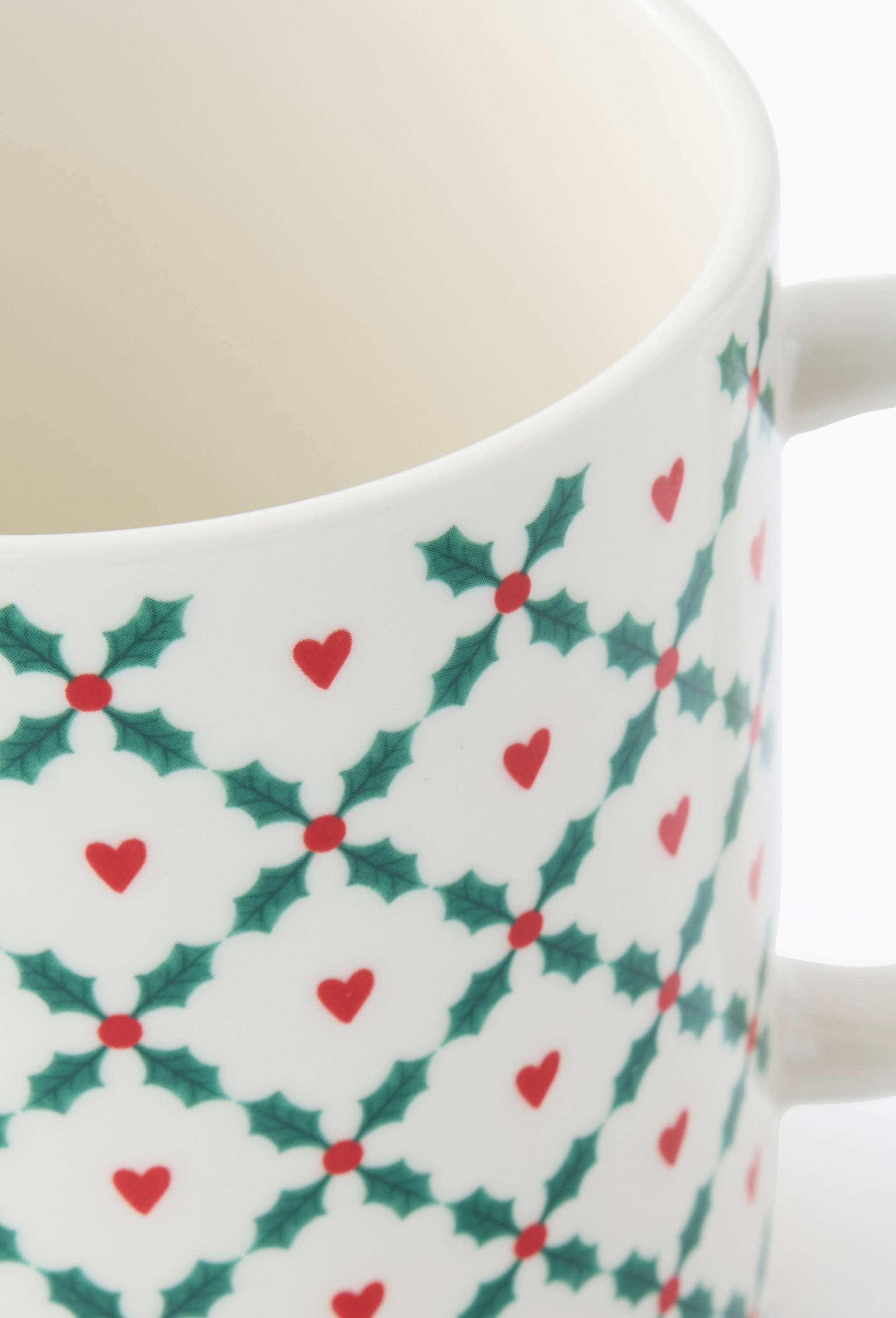 Mug finition imprim&eacute;e, 60cl, Vert fonc&eacute;, large image number 1.0