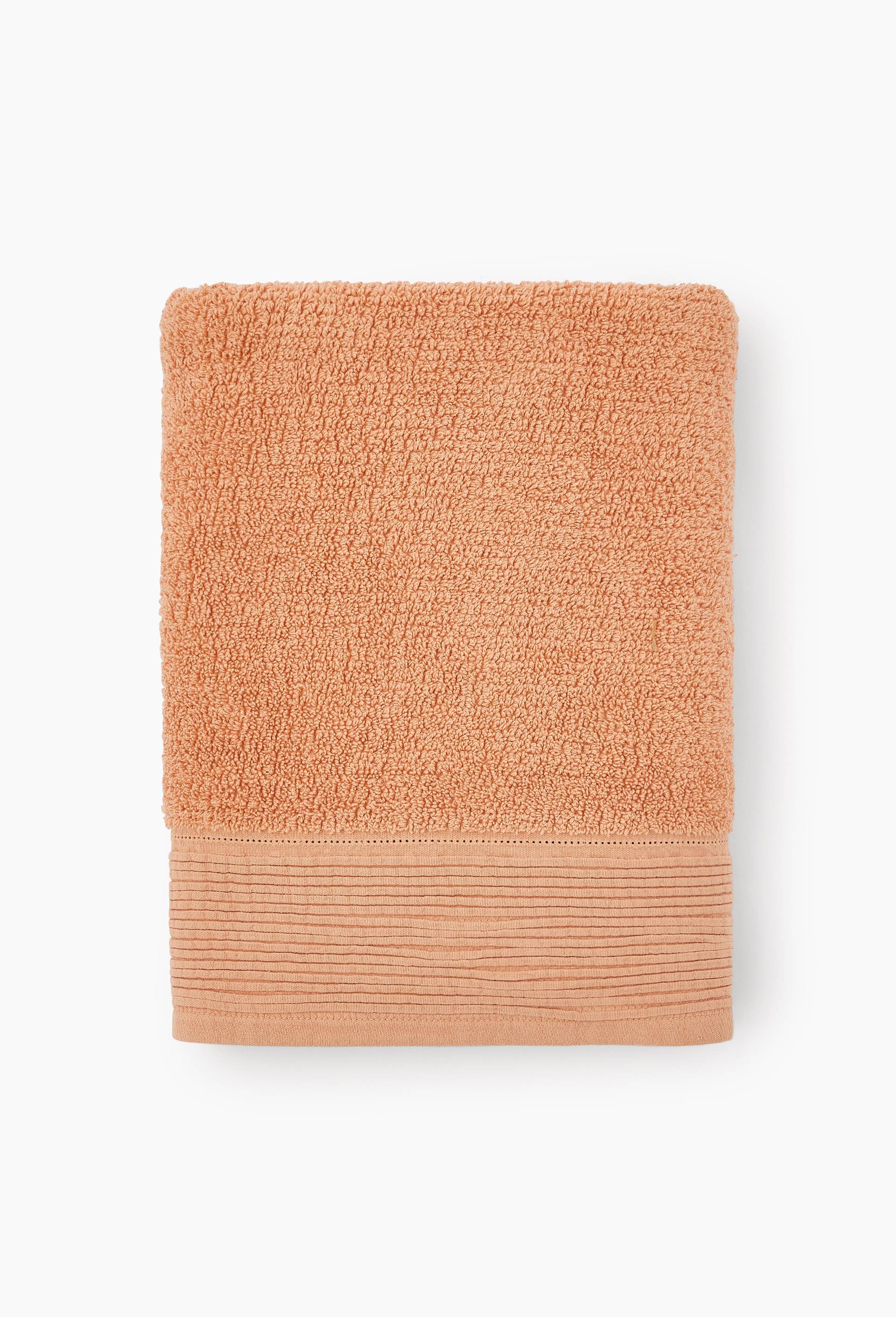 Drap de bain multiplis, coton BIO, Orange clair, large image number 0