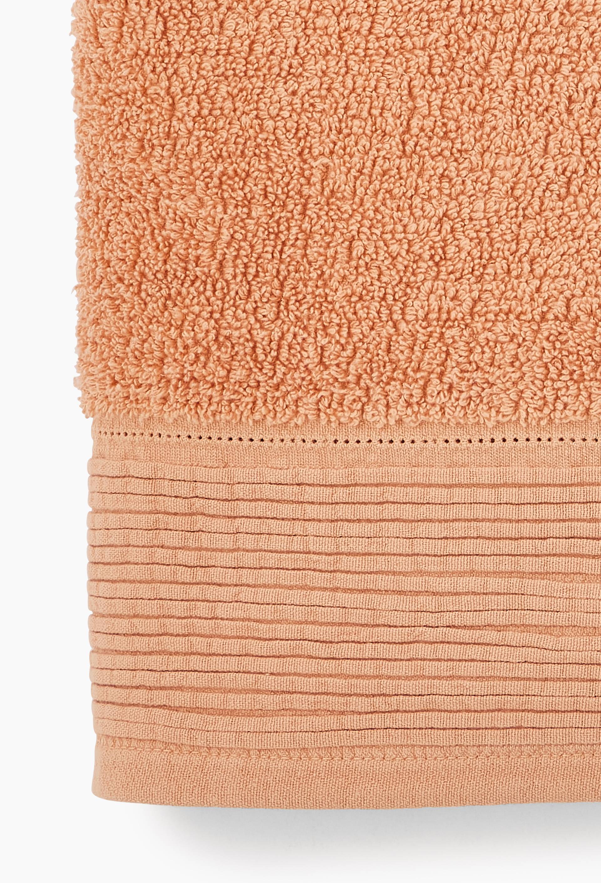 Drap de bain multiplis, coton BIO, Orange clair, large image number 1