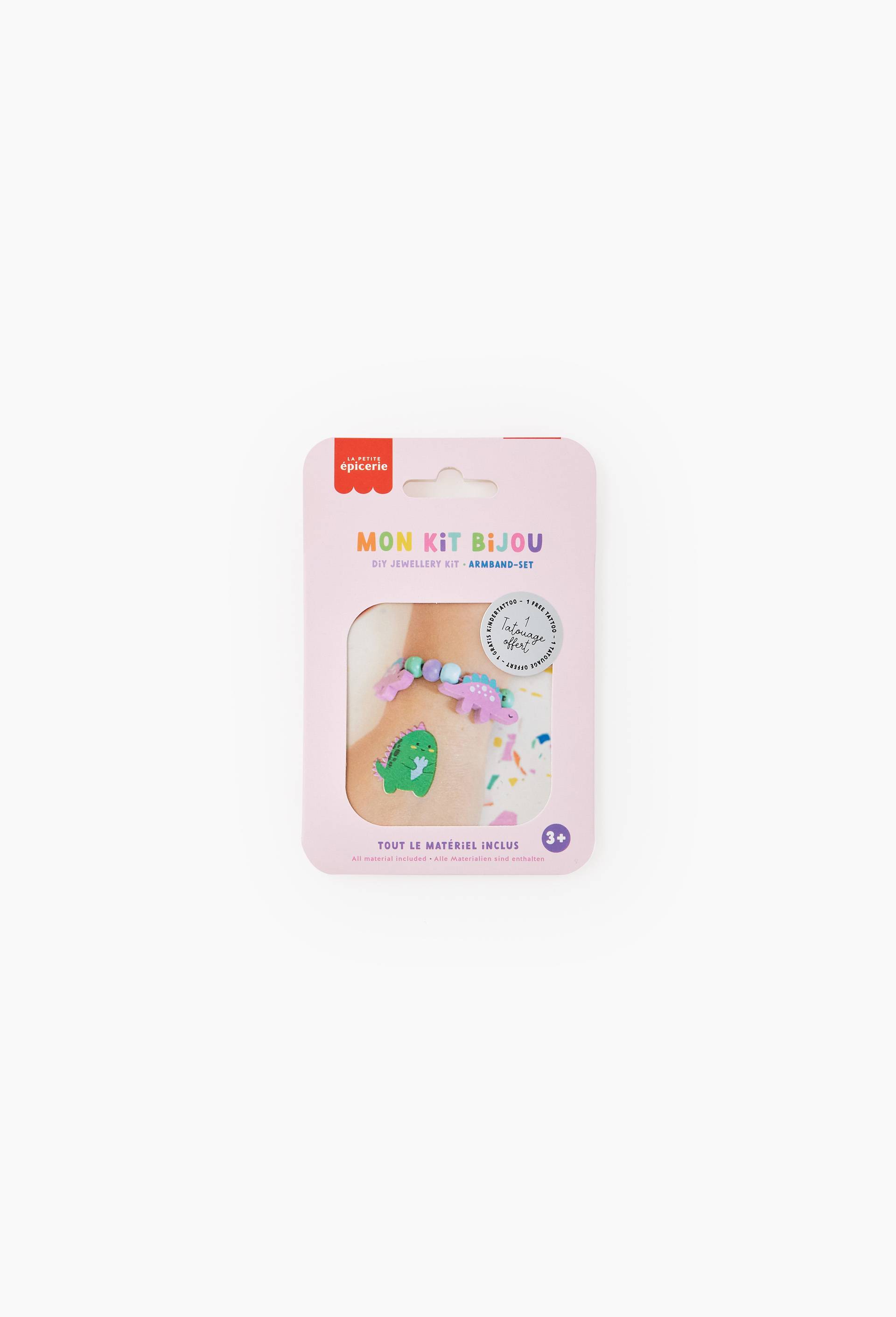Kit DIY bracelet - dinosaure, Multicolore, large image number 0