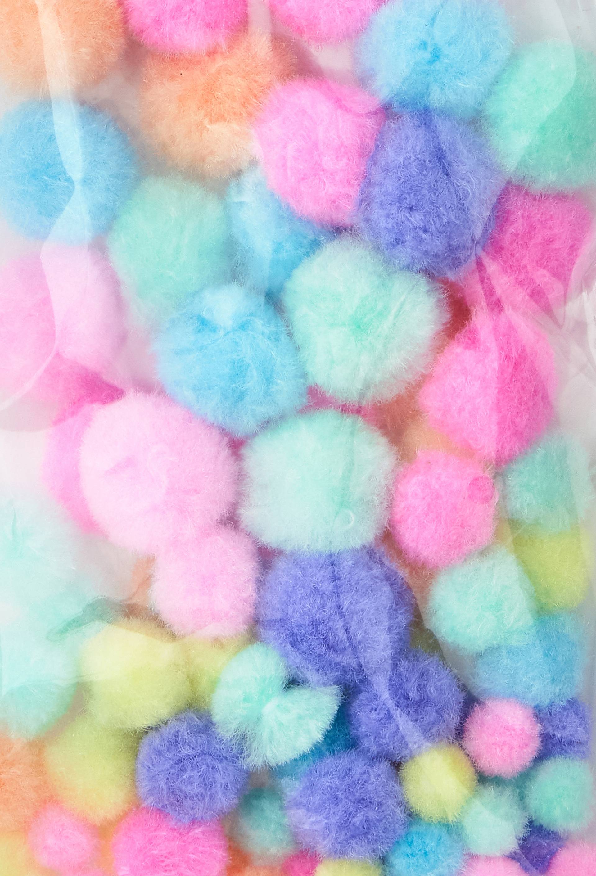 78 pompons multicolores, Multicolore, large image number 1