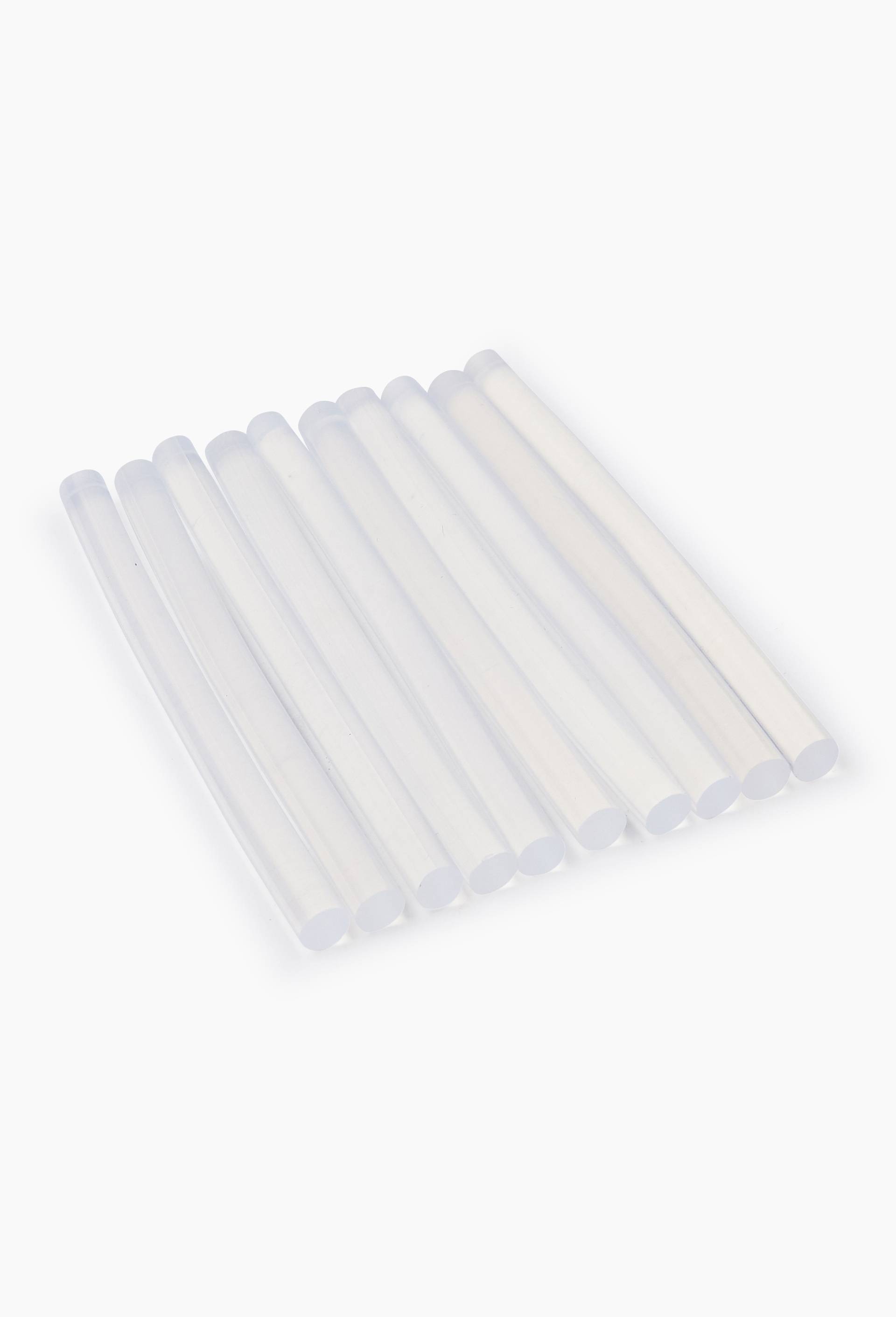 10 b&acirc;tons de colle transparents pour pistolet &agrave; colle, Multicolore, large image number 1