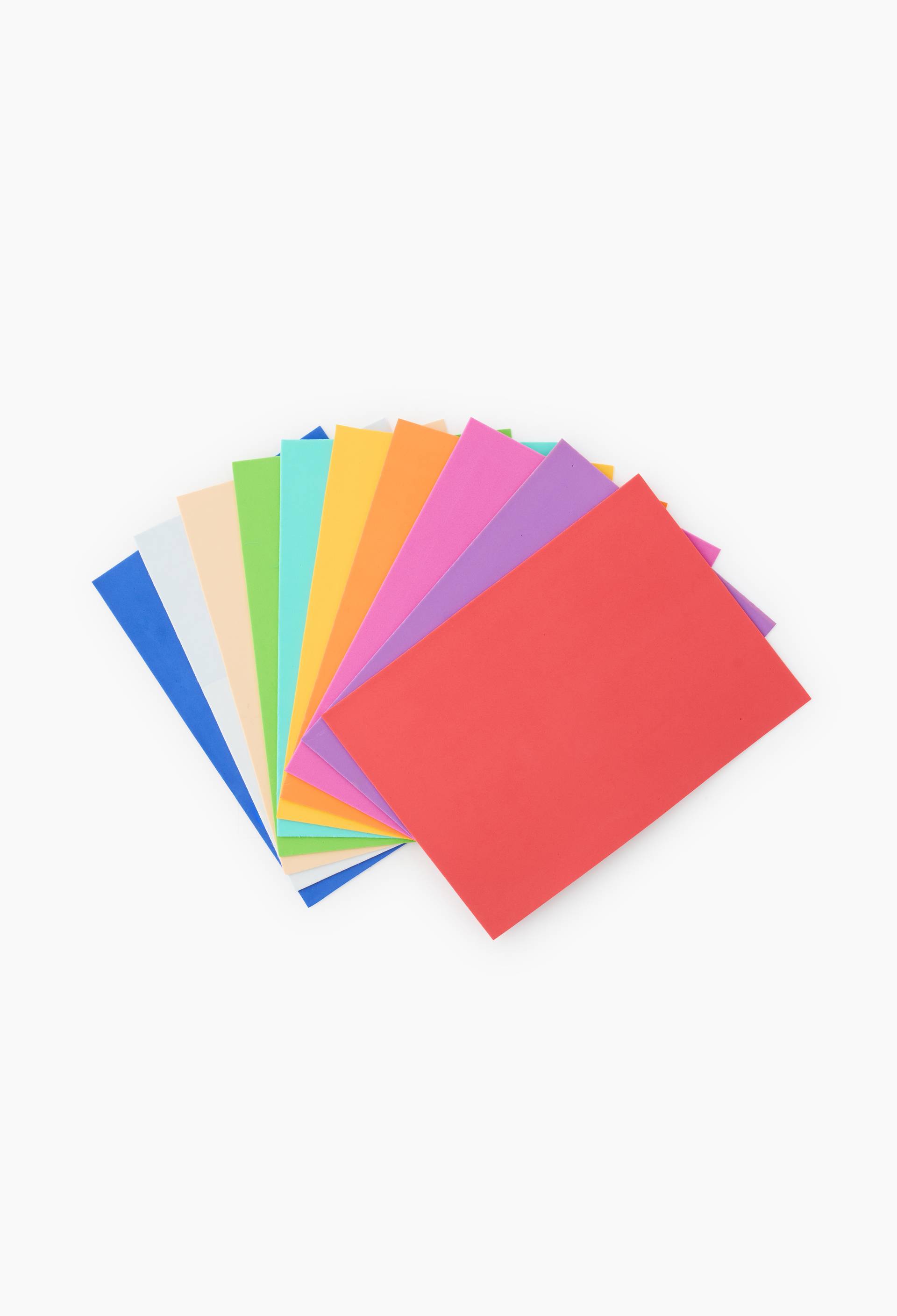 10 feuilles multicolores A4 en mousse EVA, Multicolore, large image number 0