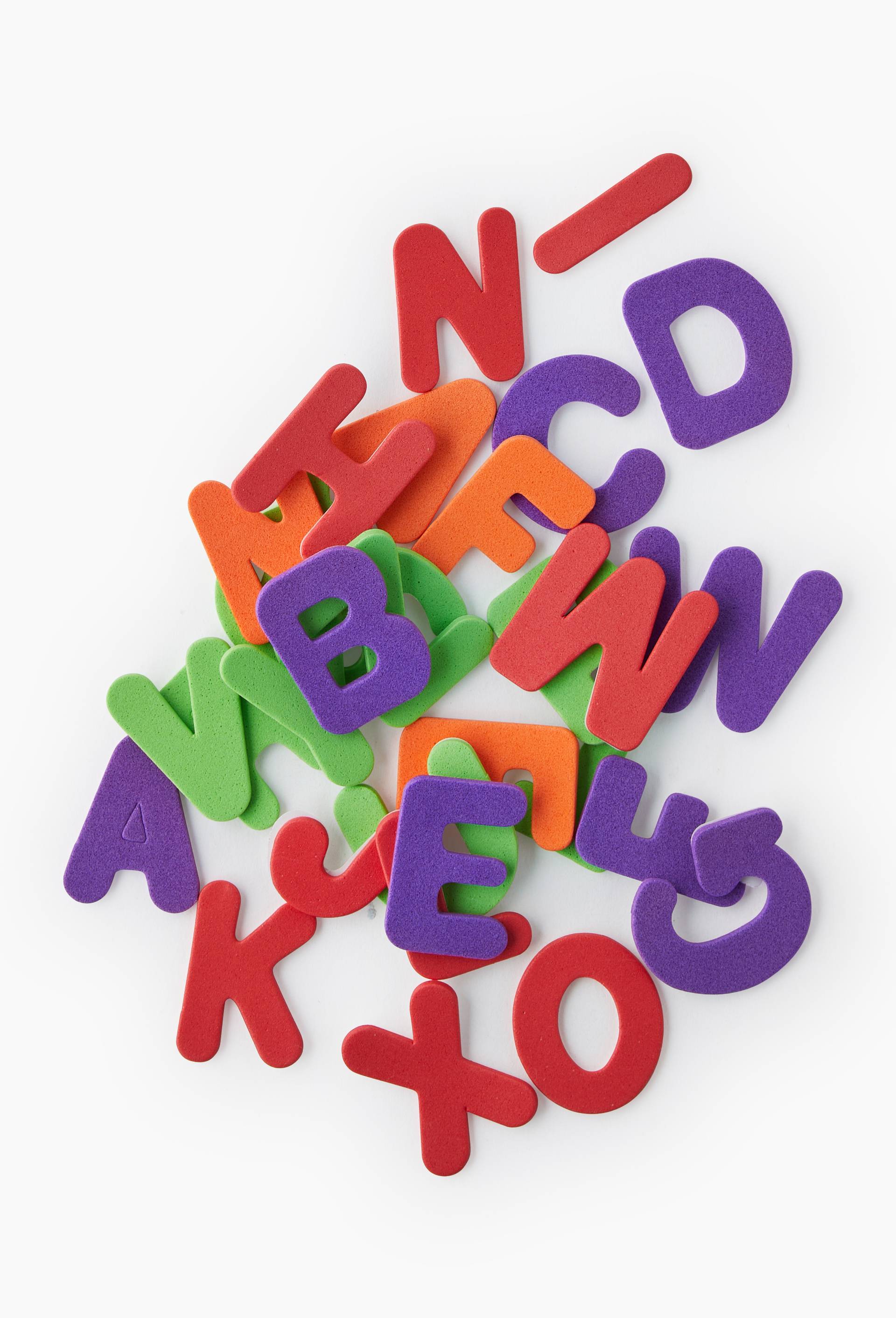 Stickers alphabet multicolores, Multicolore, large image number 1