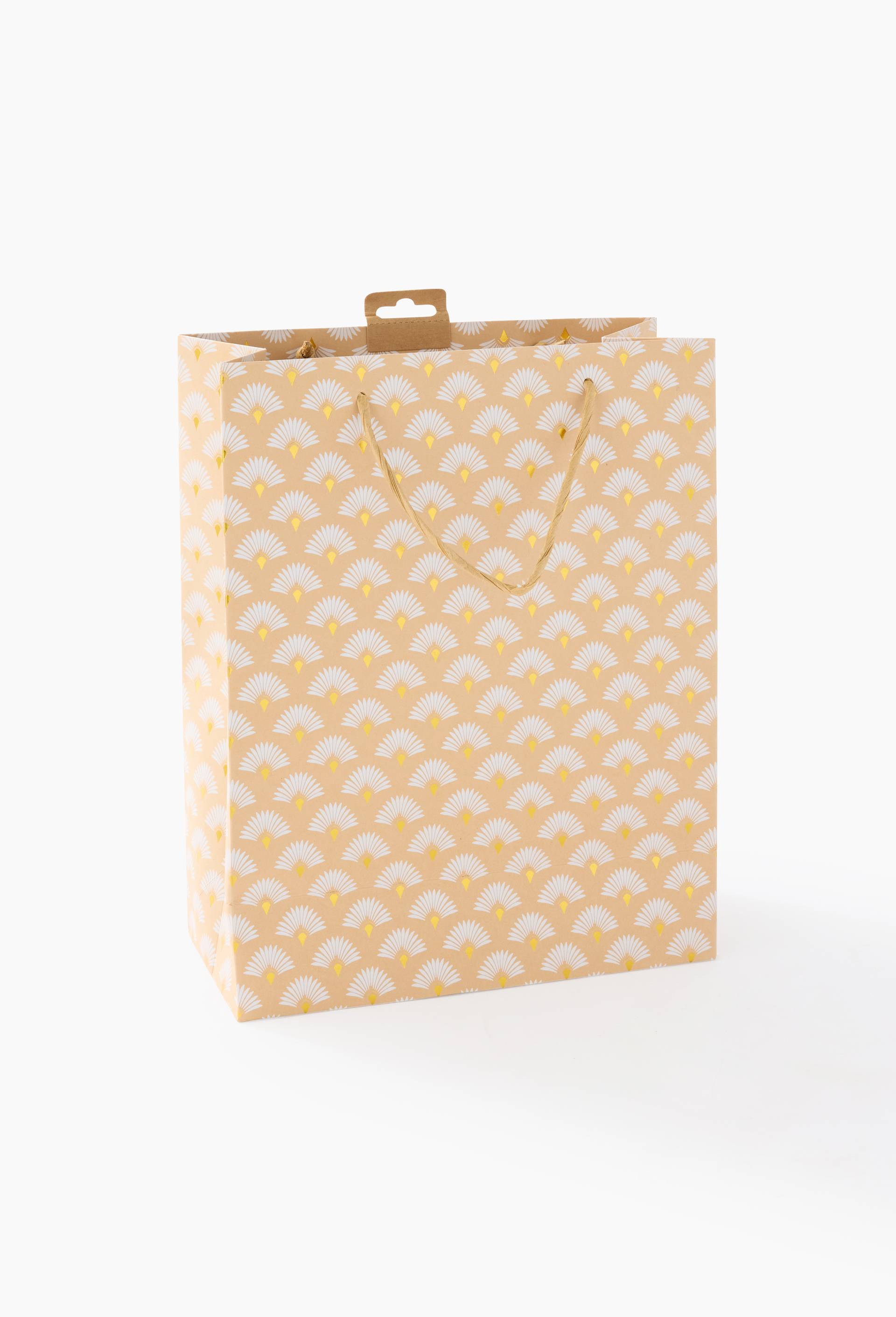 Sac cadeau, taille L, Brun, large image number 0
