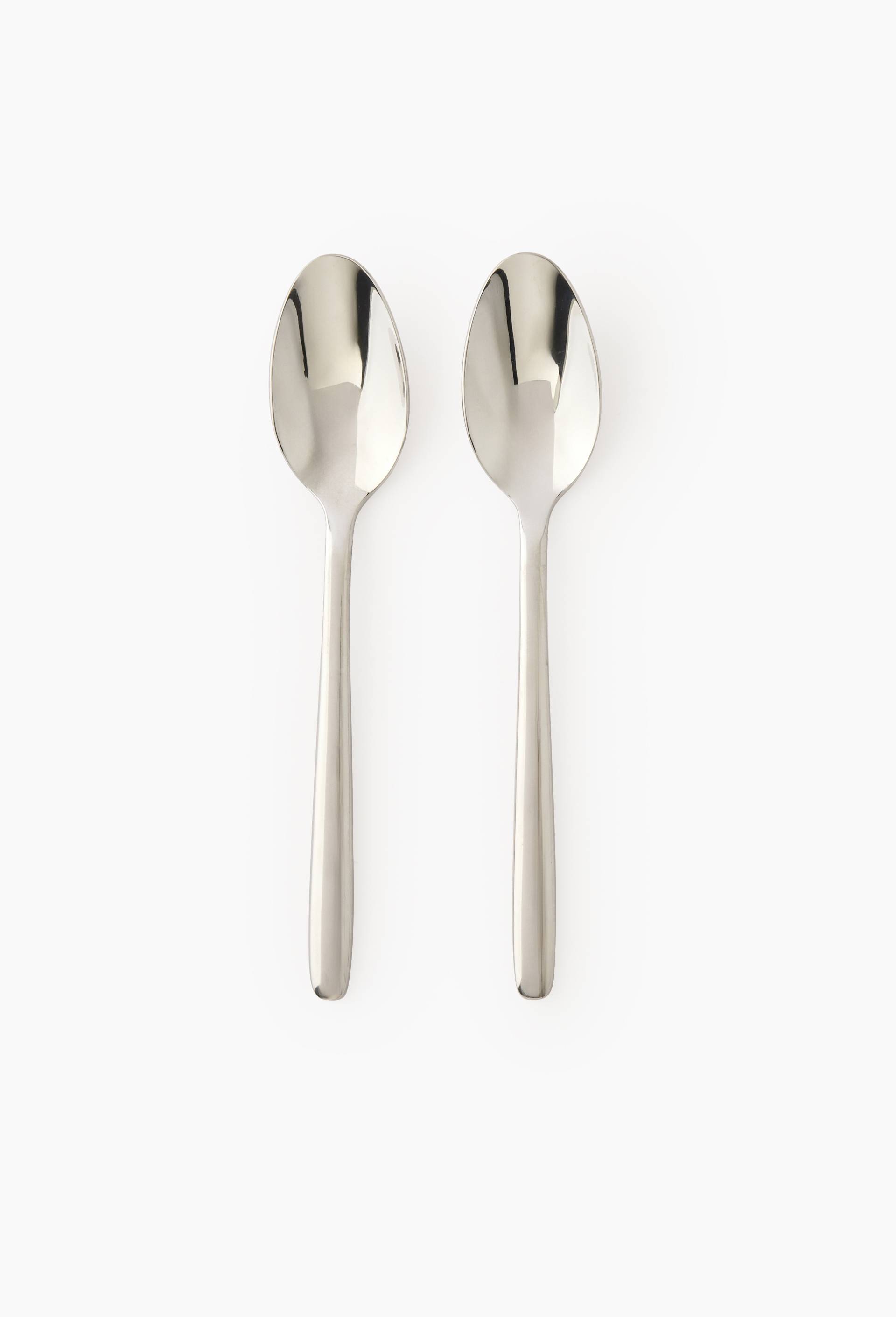 2 cuill&egrave;res &agrave; soupe, gamme Amsterdam, Argent, large image number 0