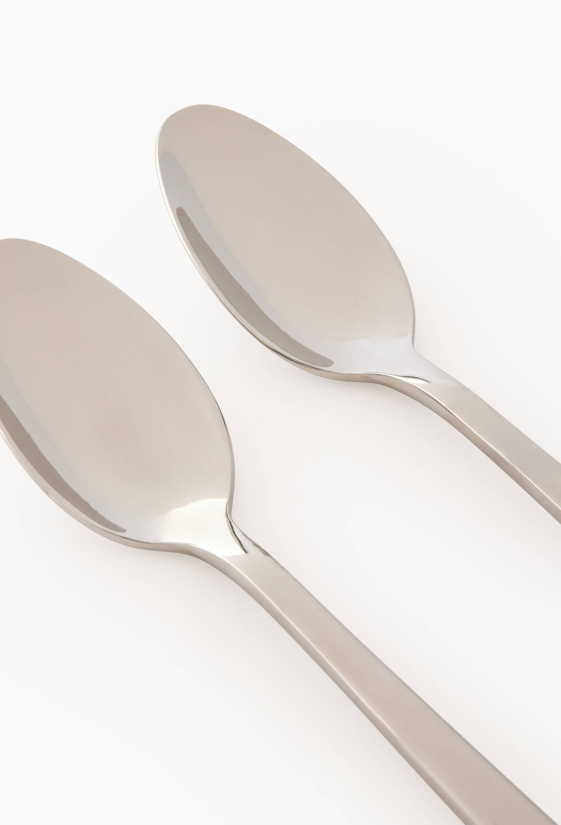 2 cuill&egrave;res &agrave; soupe, gamme Amsterdam, Argent, large image number 1