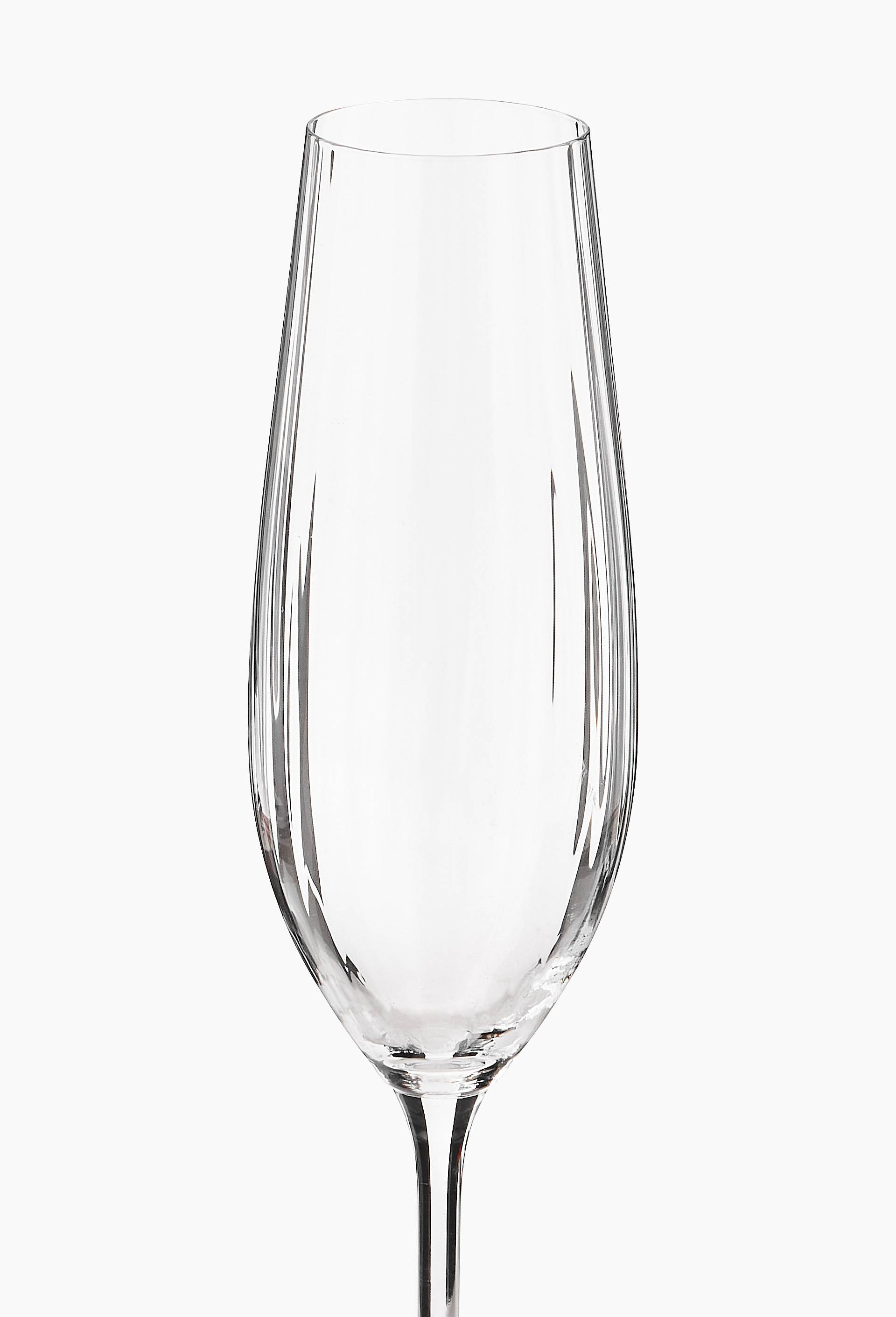Fl&ucirc;te finition stri&eacute;e, 26cl, Transparent, large image number 1