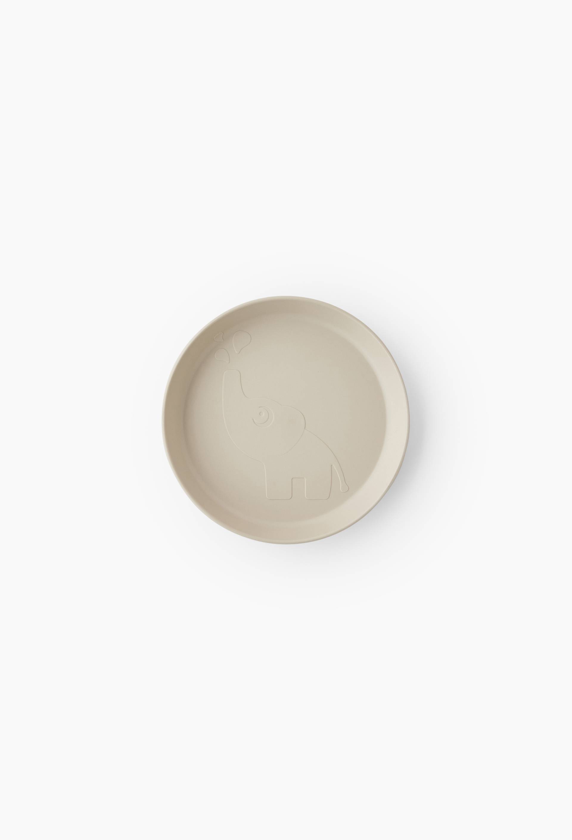 Assiette enfant, Gris, large image number 0