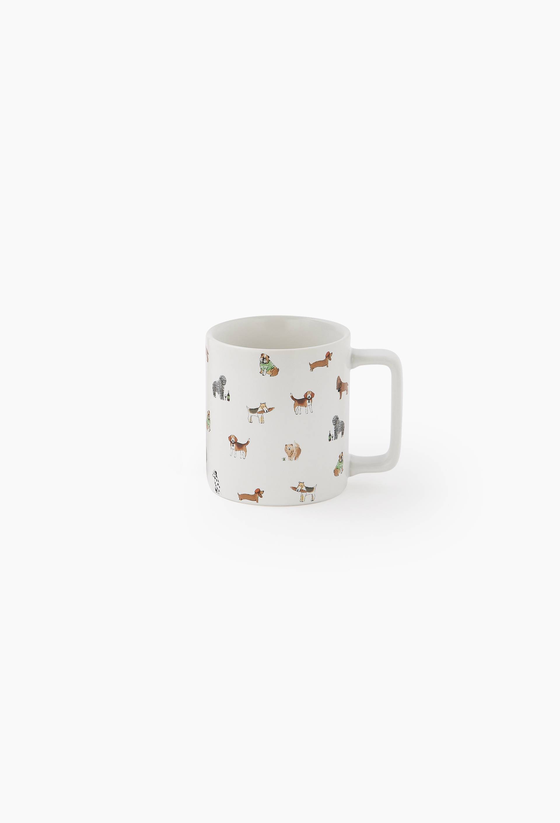 Mug finition imprim&eacute;e, 32cl, Blanc, large image number 0