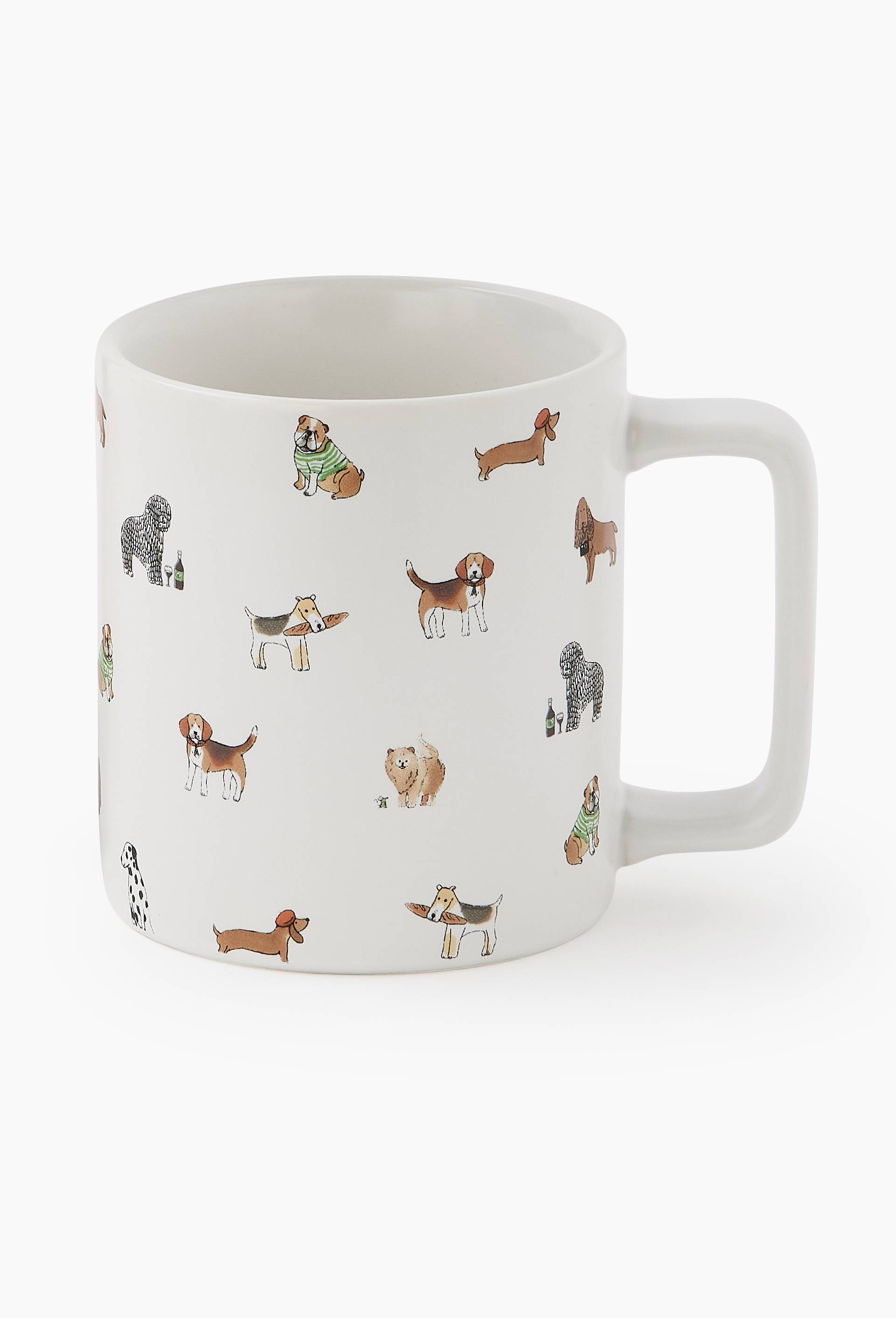 Mug finition imprim&eacute;e, 32cl, Blanc, large image number 1