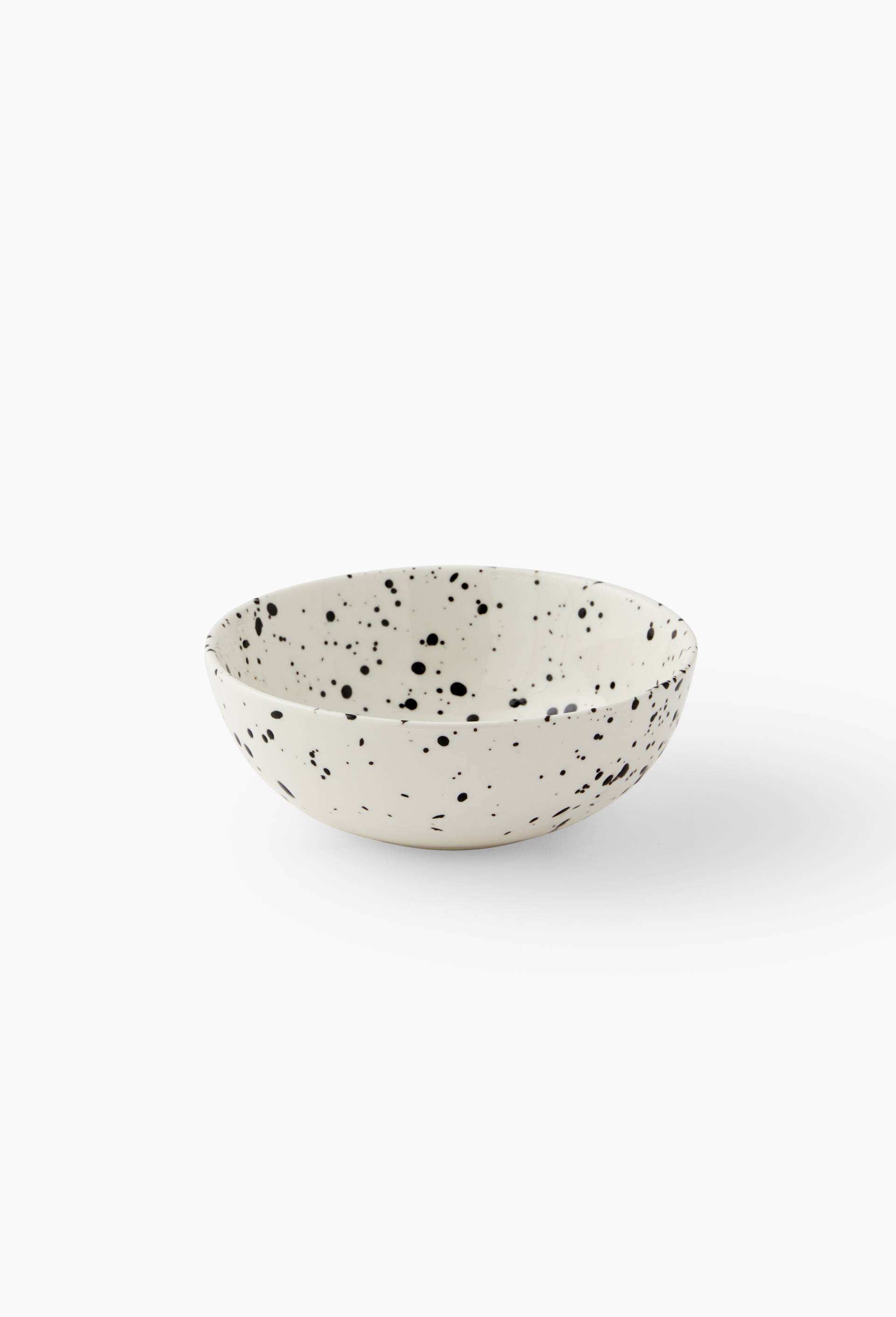 Bol finiton t&acirc;chet&eacute;e, 16cm, Blanc, large image number 0.0