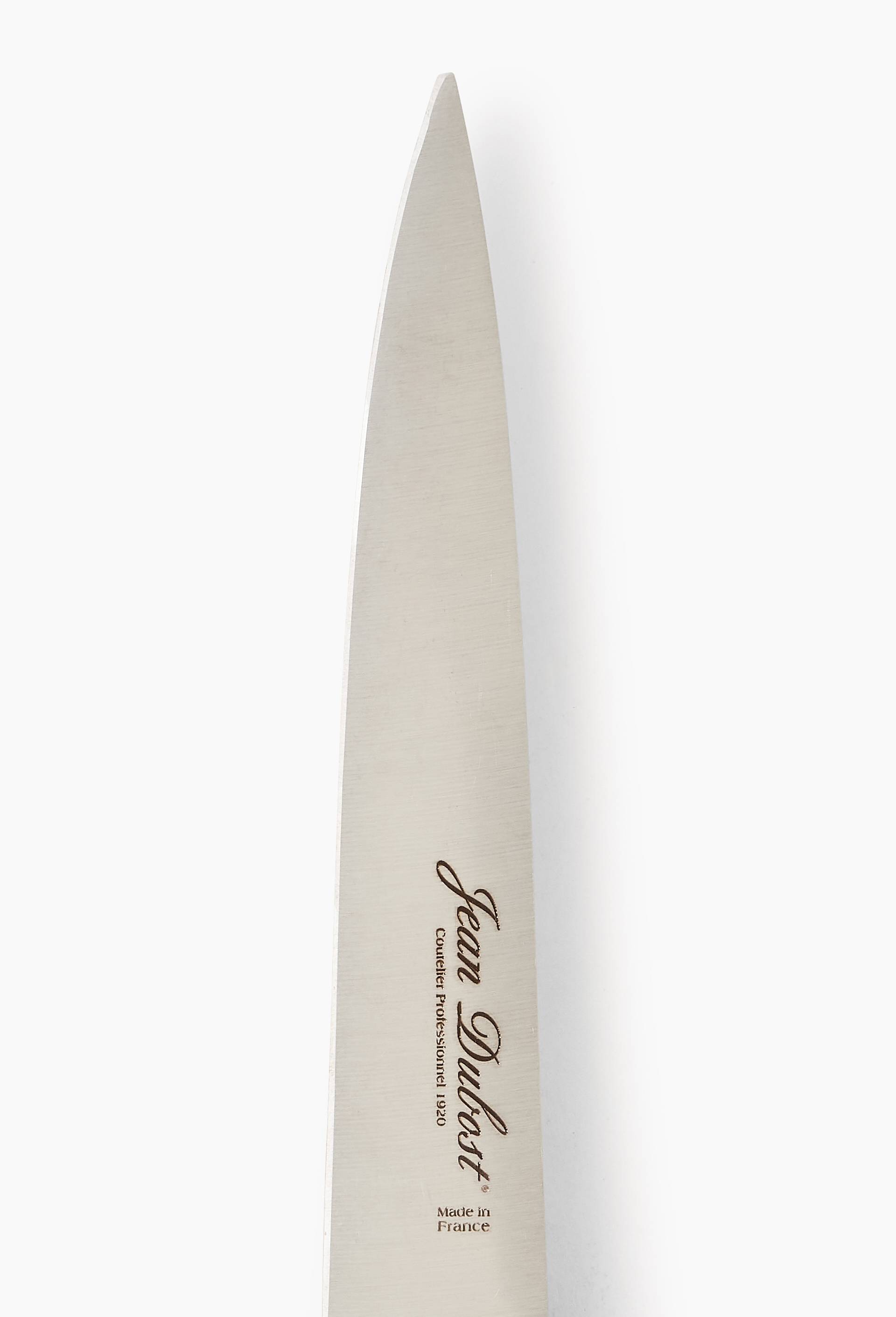 Couteau de cuisine, lame 17cm, manche en bois de h&ecirc;tre, Beige clair, large image number 1