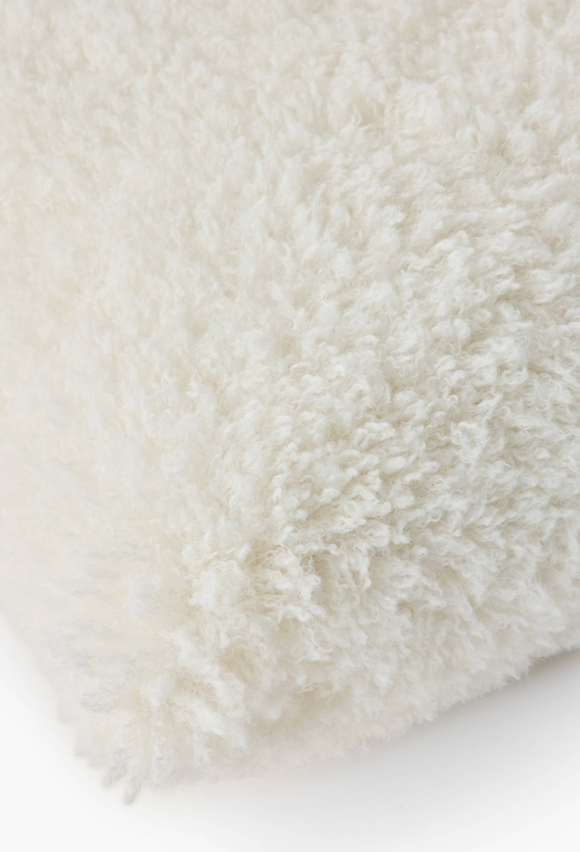 Coussin, 45x45cm, 100% polyester recycl&eacute;, Beige, large image number 1