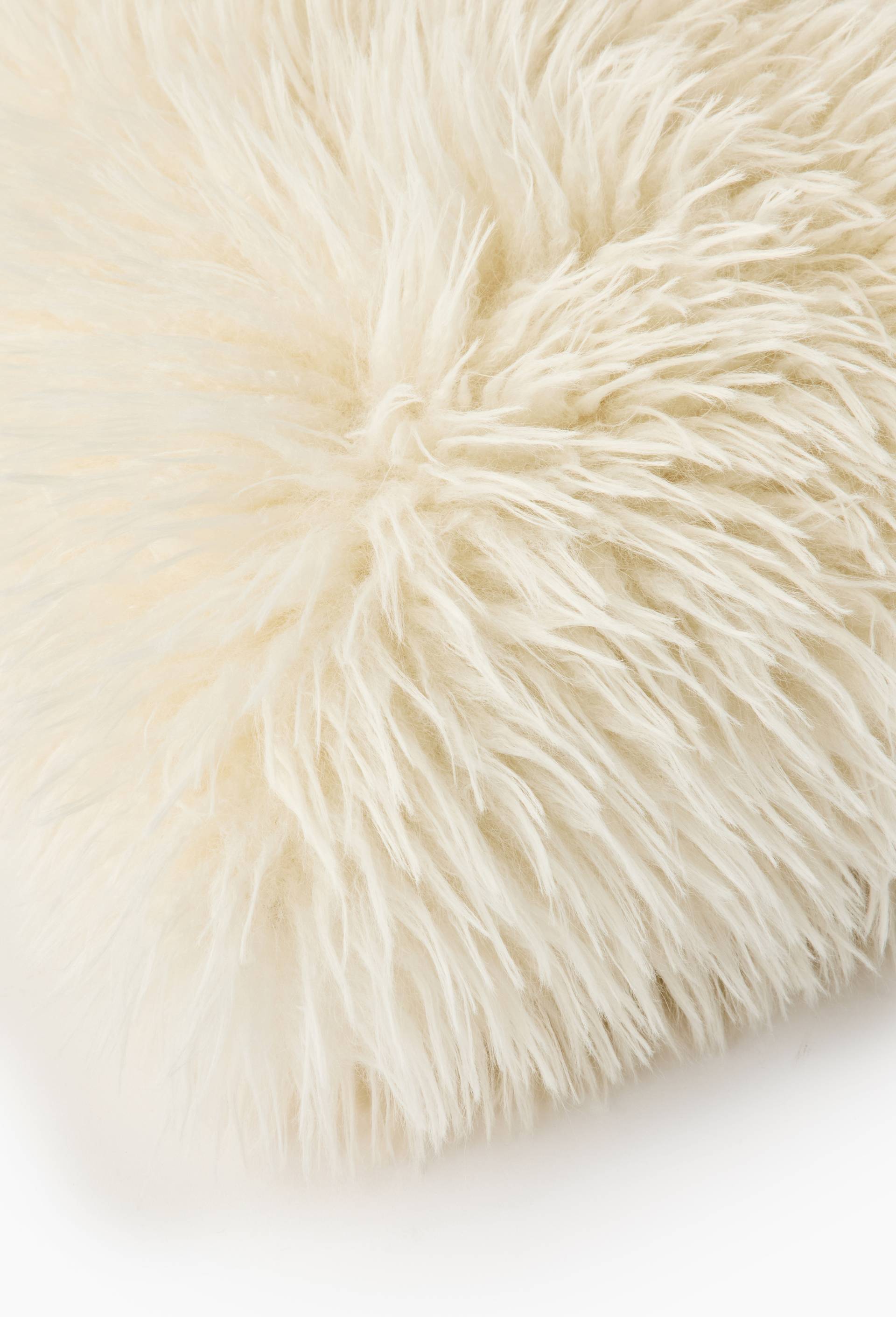 Coussin, 45x45cm, 100% polyester recycl&eacute;, Ecru, large image number 2