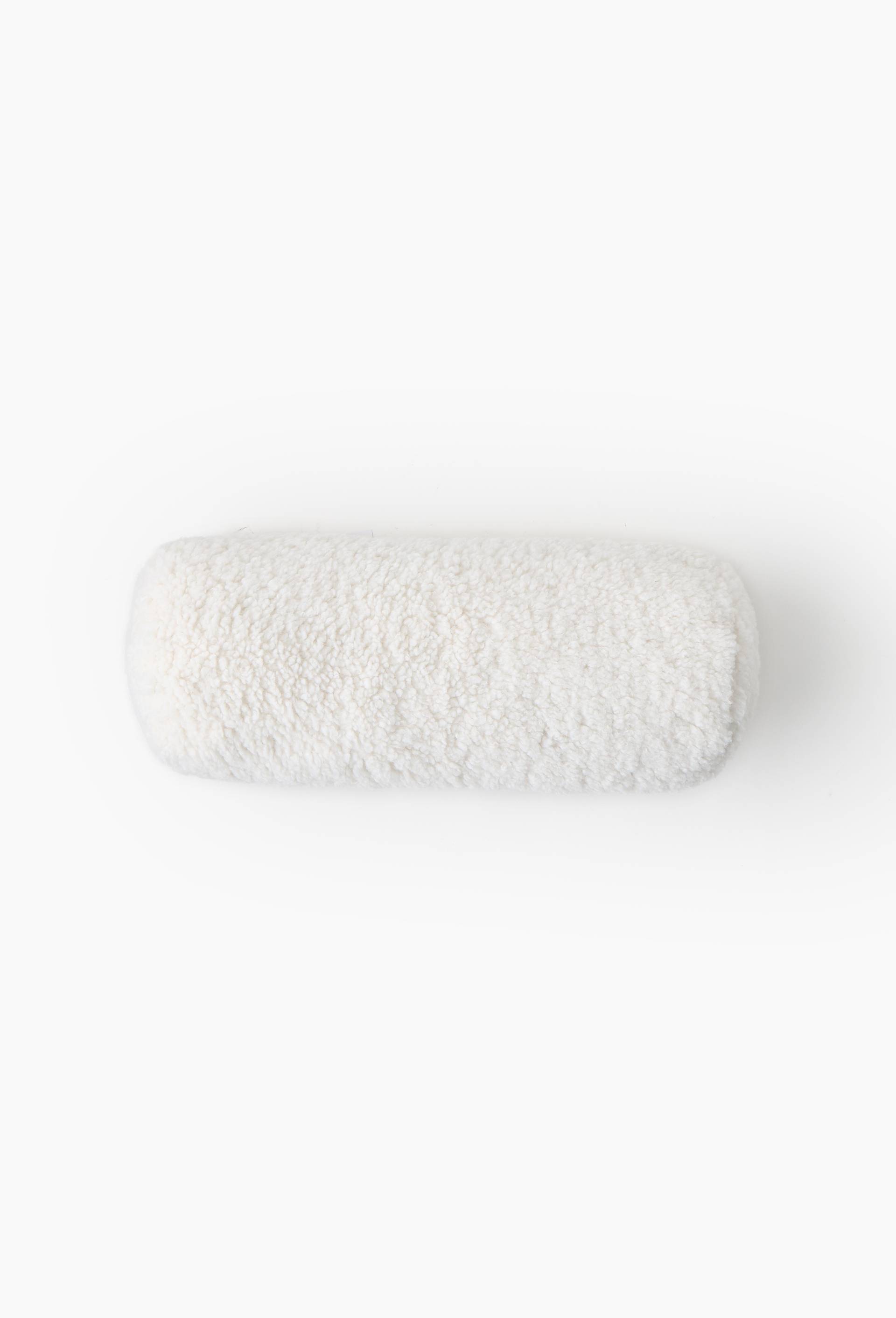 Coussin cylindrique, 15x42cm, 100% polyester, Ecru, large image number 0