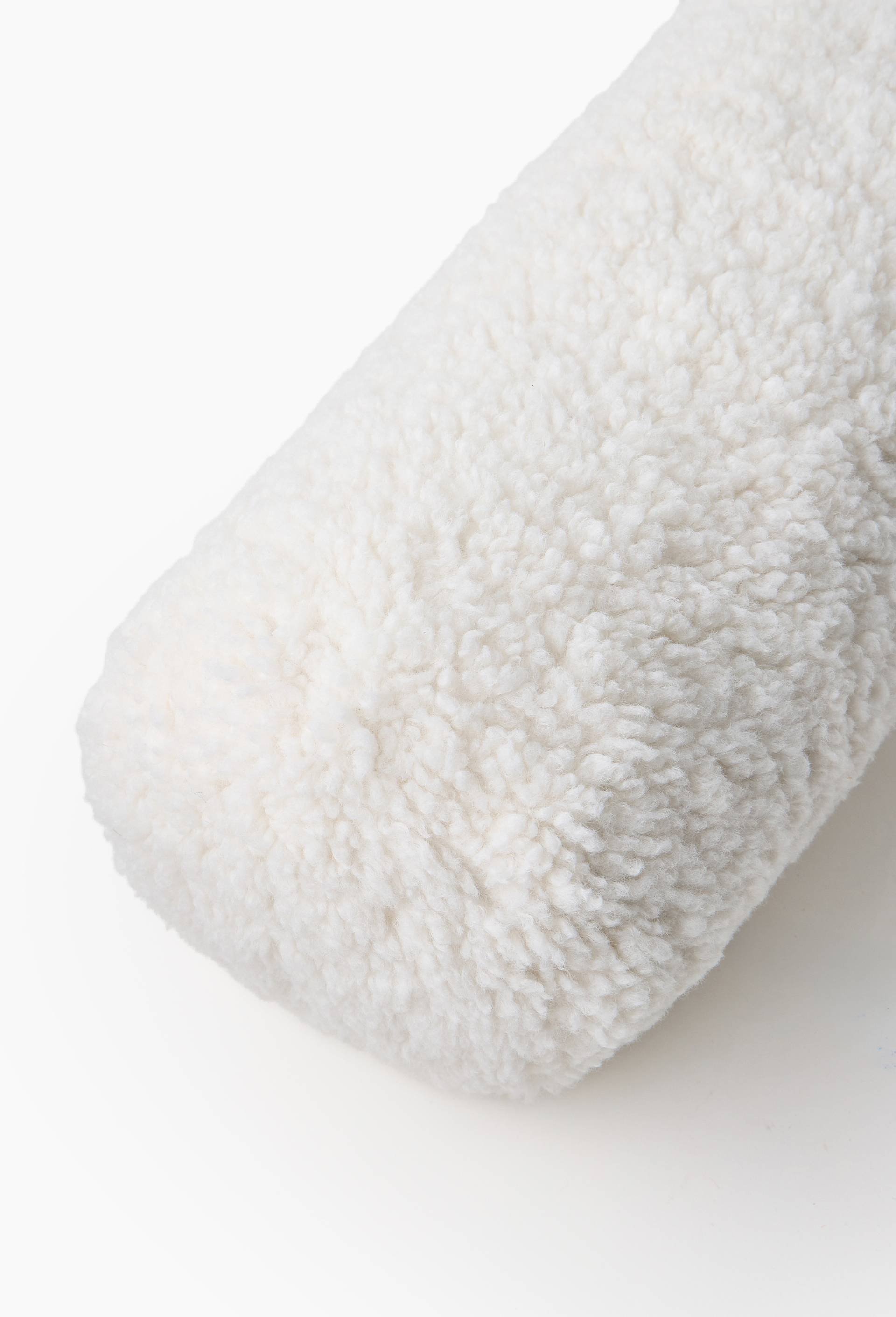 Coussin cylindrique, 15x42cm, 100% polyester, Ecru, large image number 1