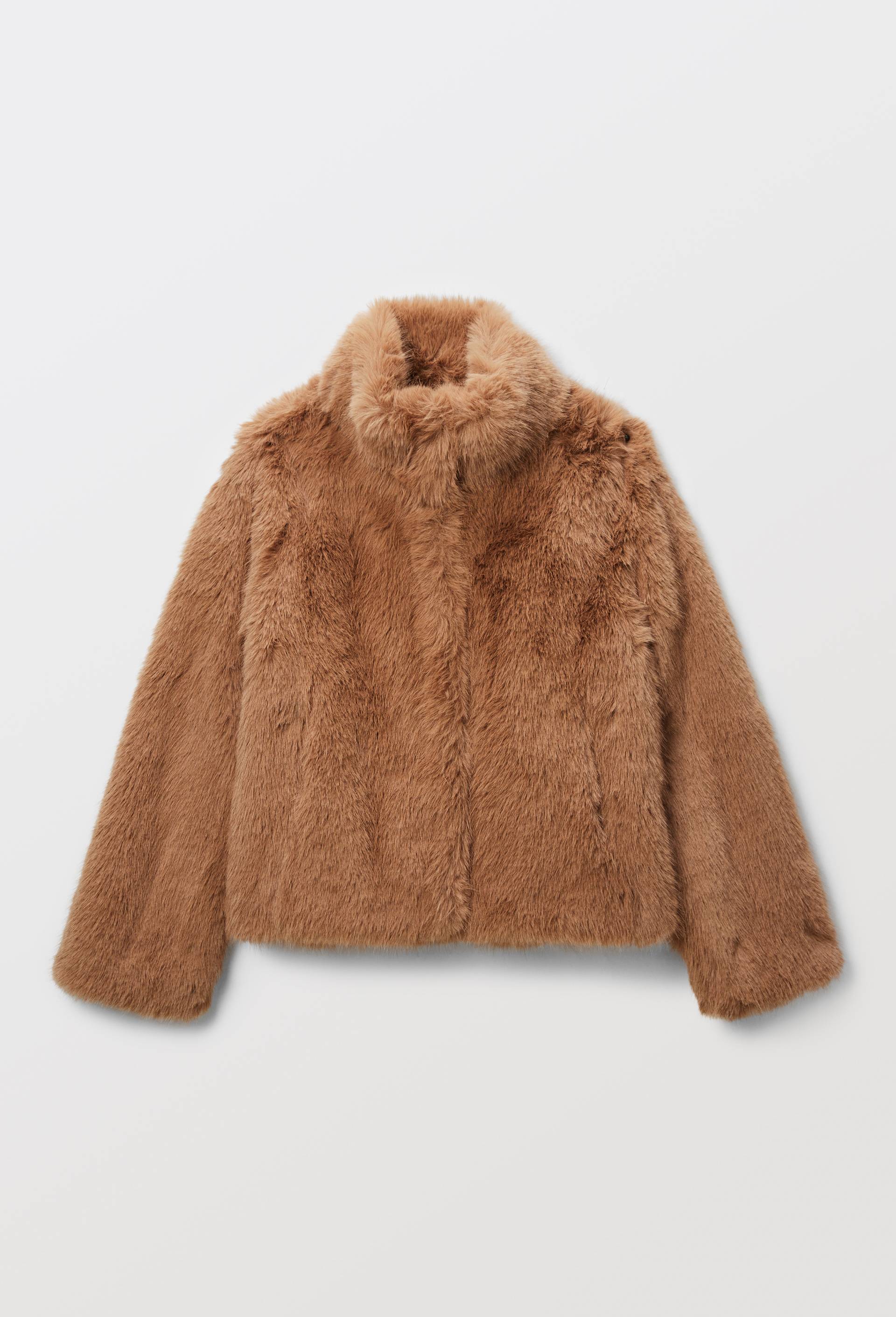 Manteau en fausse fourrure, Beige clair, large image number 5