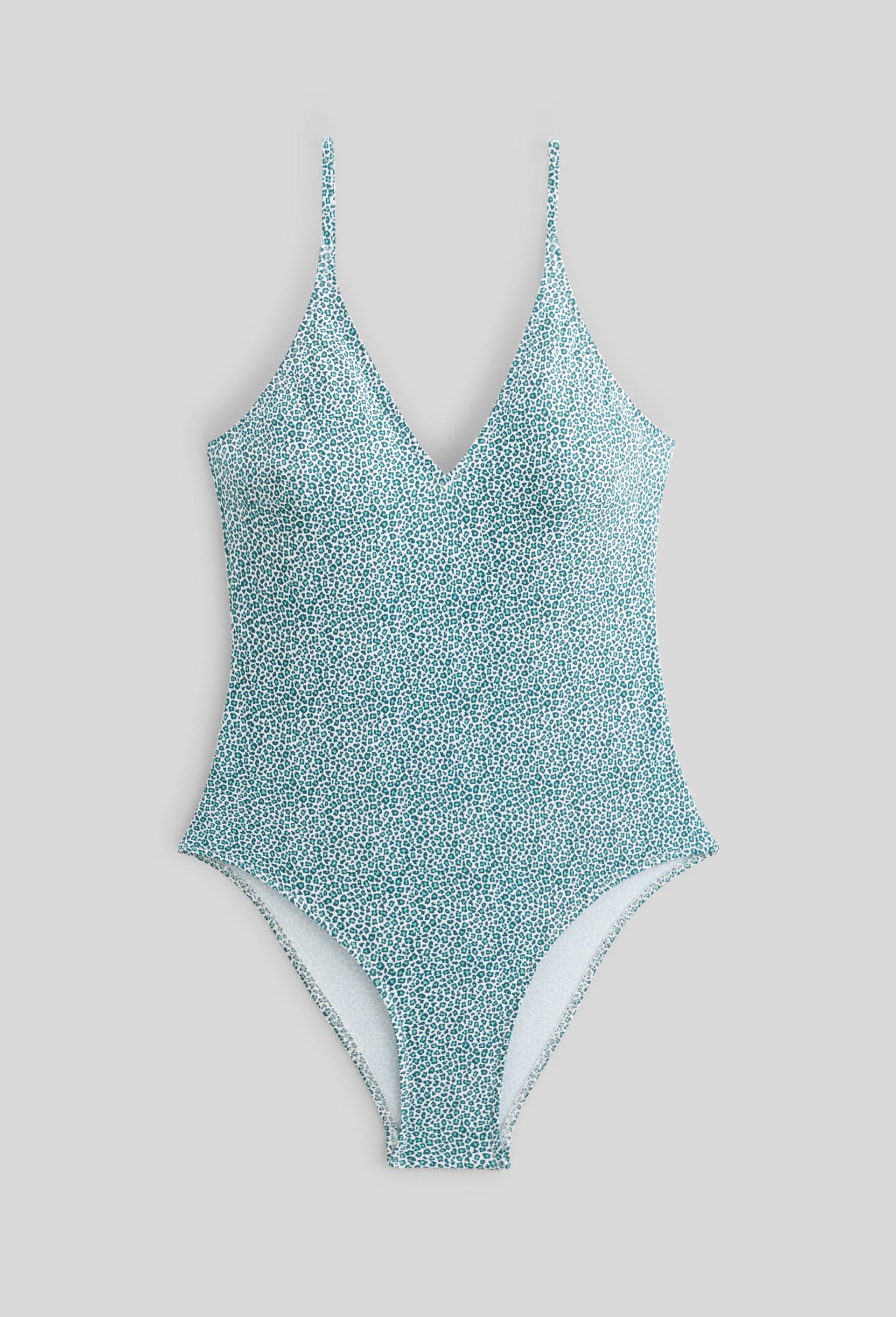 Maillot de bain 1 pi&egrave;ce INDIA, Vert fonc&eacute;, large image number 2