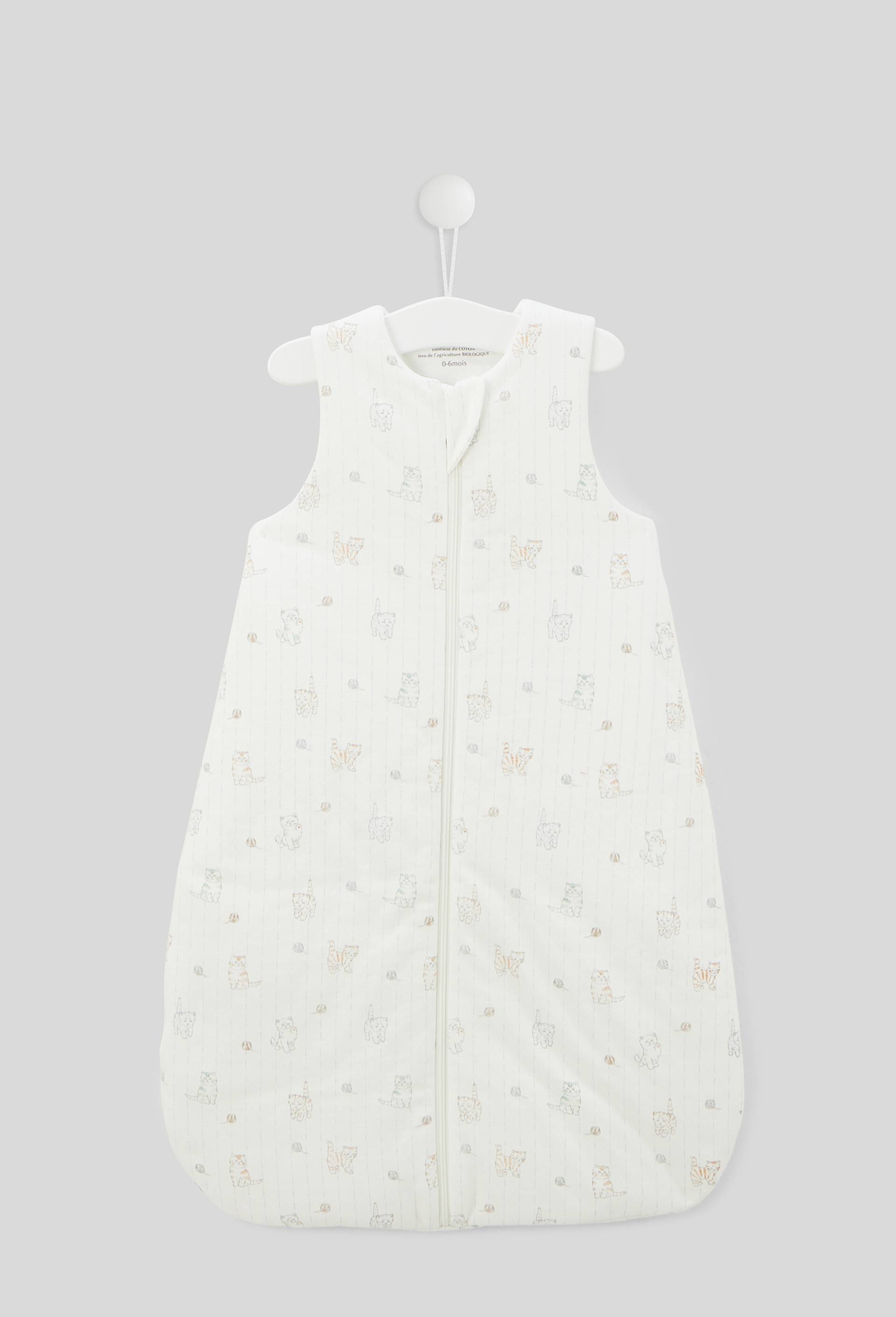 Gigoteuse Bébé Mama Cheetah 2,5 TOG | Coton Bio - Fermeture éclair Bidirectionnelle - Taille 12-18 Mois (10-12,7 Kg)