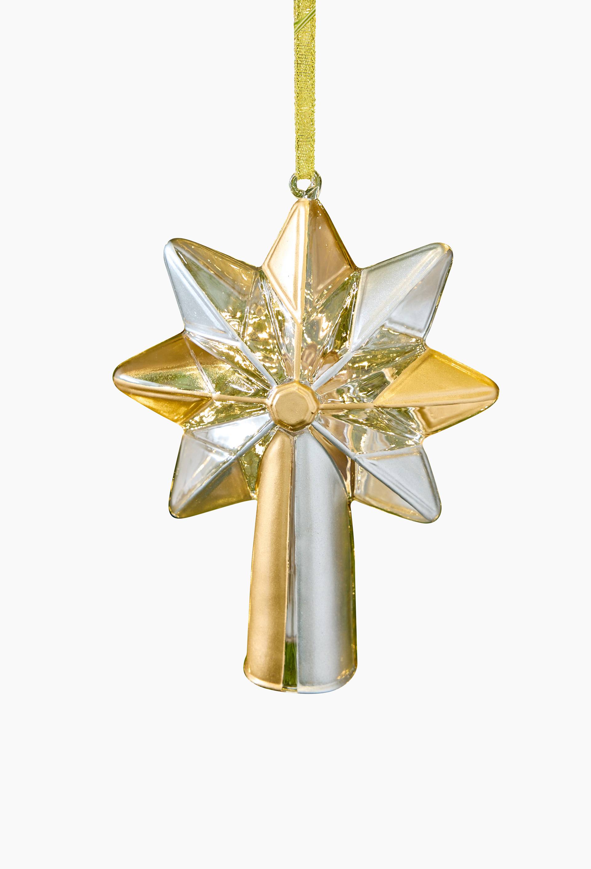 Ornement de no&euml;l en verre, 17,4cm, Vincent Darr&eacute; x Monoprix, Multicolore, large image number 0