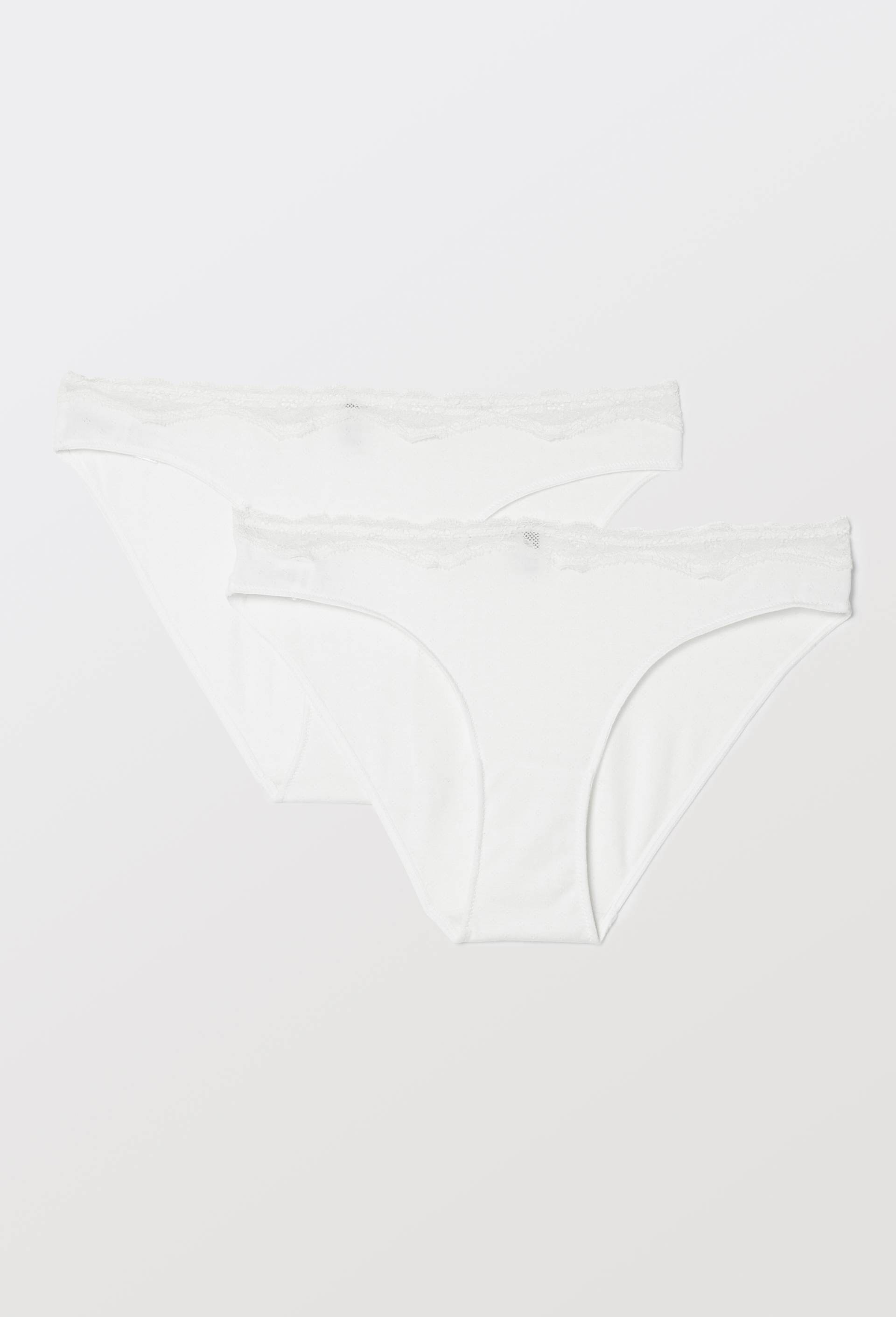 Lot de 2 culottes MALAURY en modal, Ecru, large image number 3