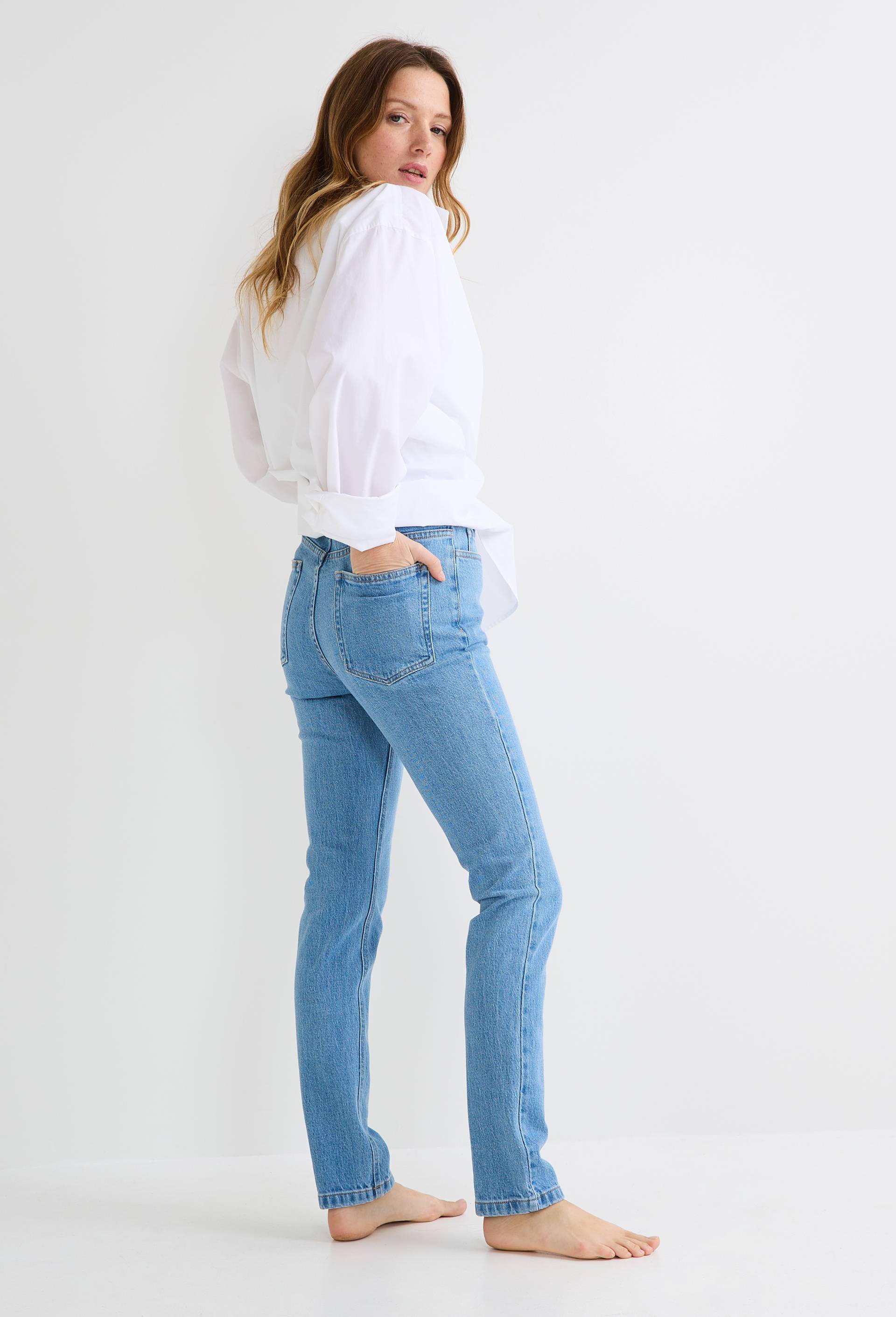 Jean slim, Bleu, large image number 1