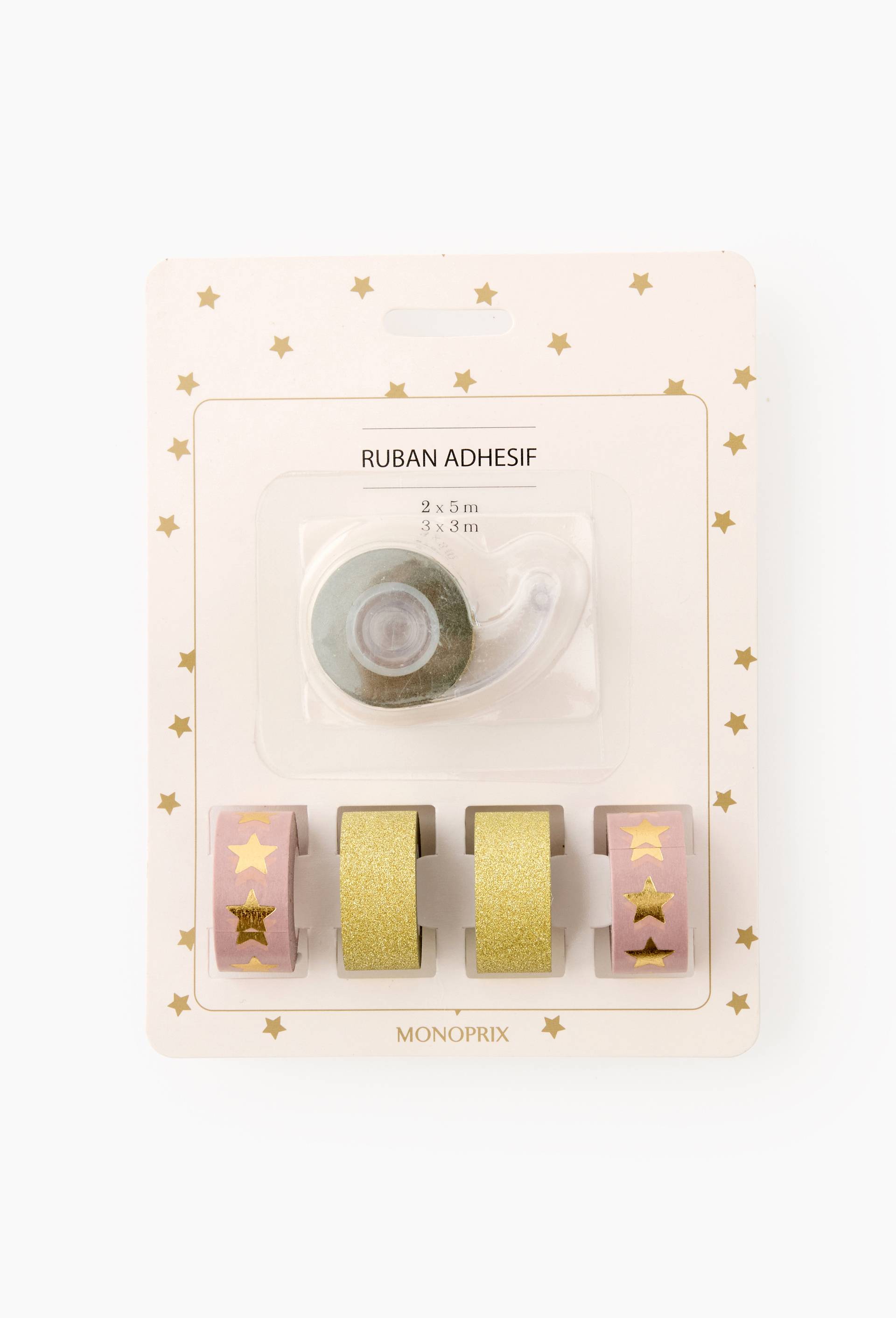 Lot de 4 rouleaux de masking tape, Multicolore, large image number 0.0