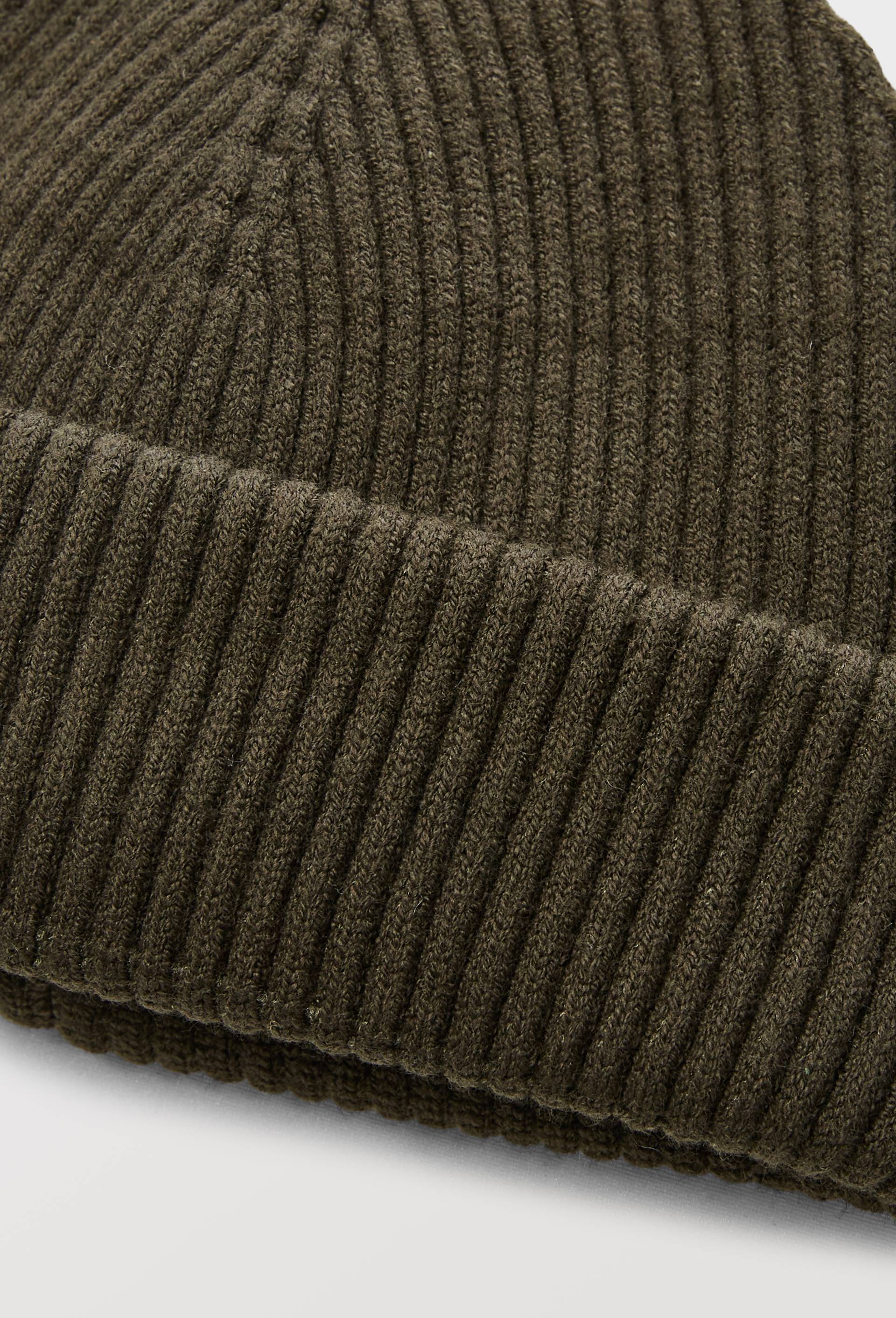 Bonnet c&ocirc;tel&eacute;, Brun fonc&eacute;, large image number 3
