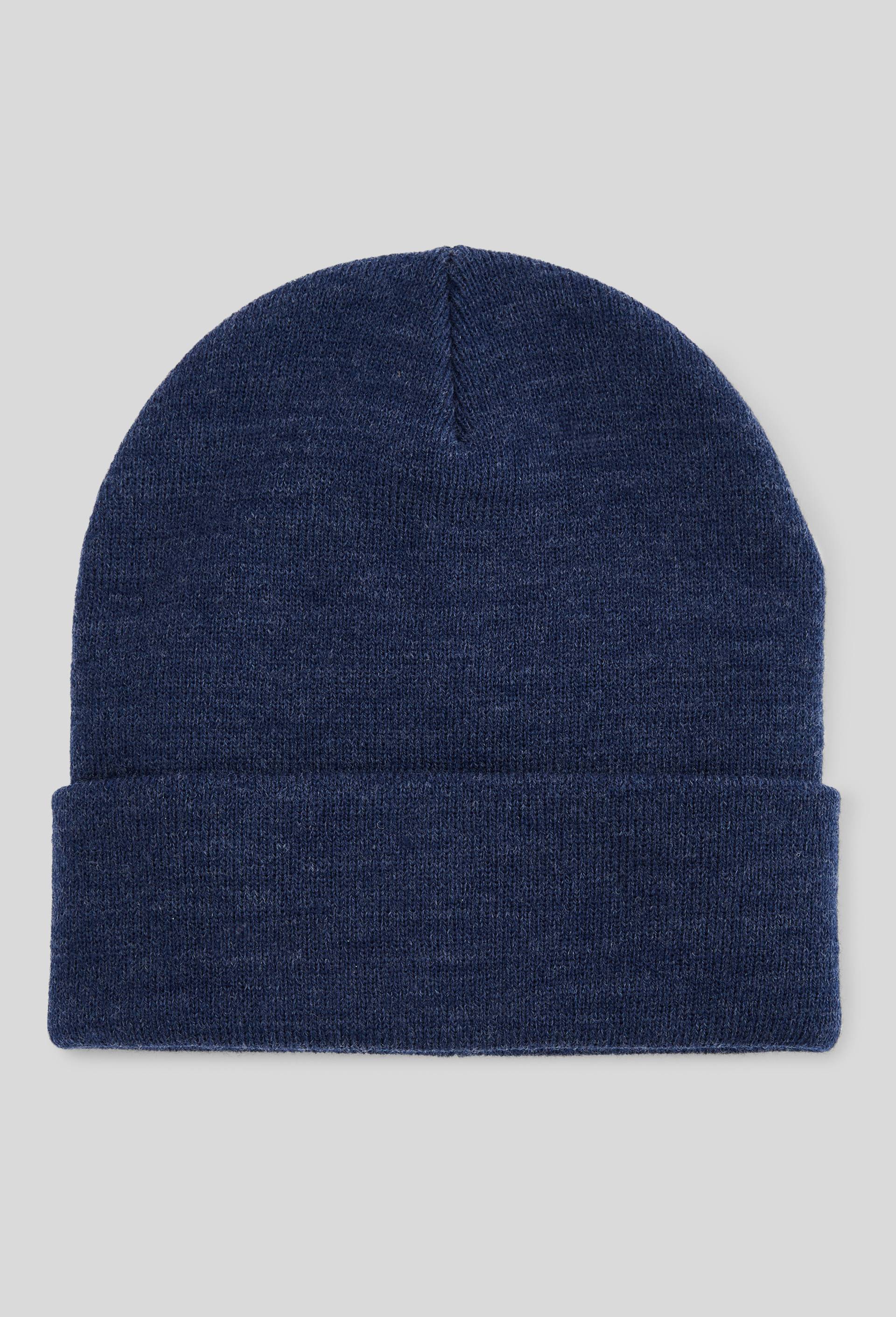 Bonnet à revers, BLEU, swatch image