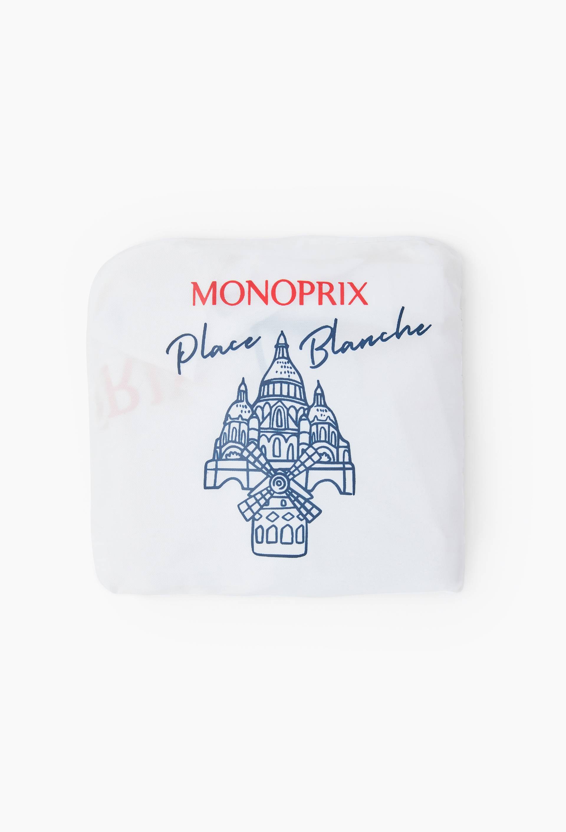 Sac dd place blanche, 40*45*14, polyester recycl&eacute;, Blanc, large image number 1.0