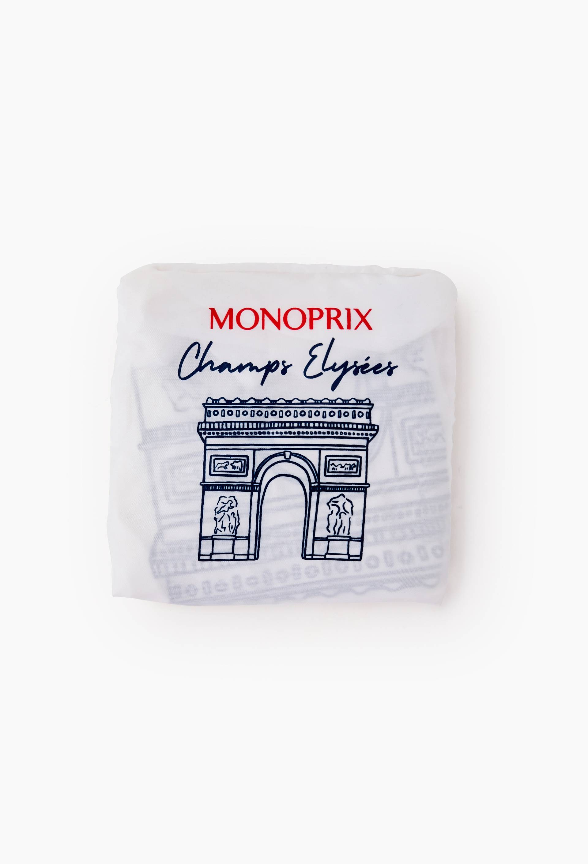 Sac dd champs Elys&eacute;e, 40*45*14, polyester recycl&eacute;, Blanc, large image number 1.0