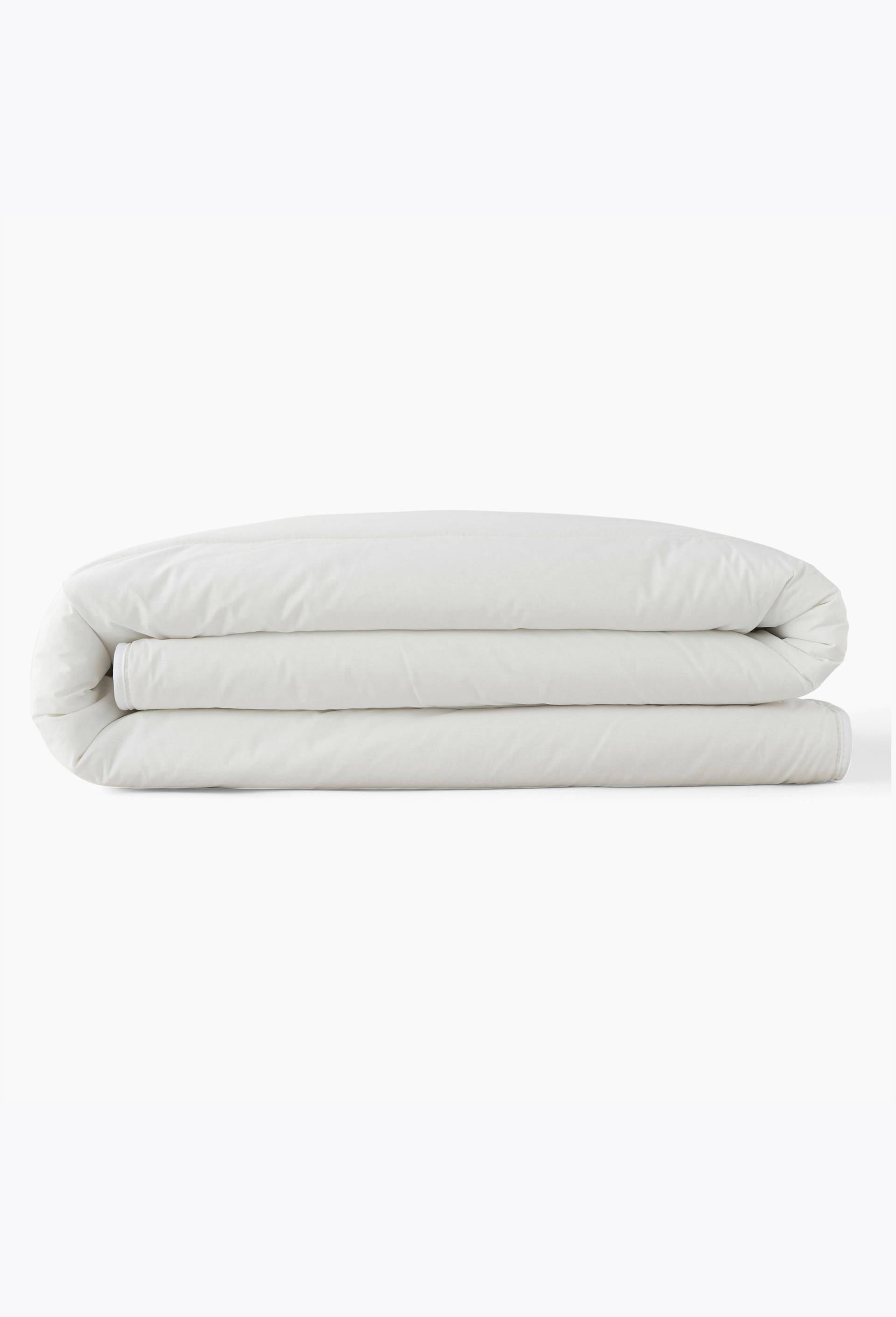 Couette microfibre, coton BIO, certifi&eacute; OEKO-TEX, Blanc, large image number 0