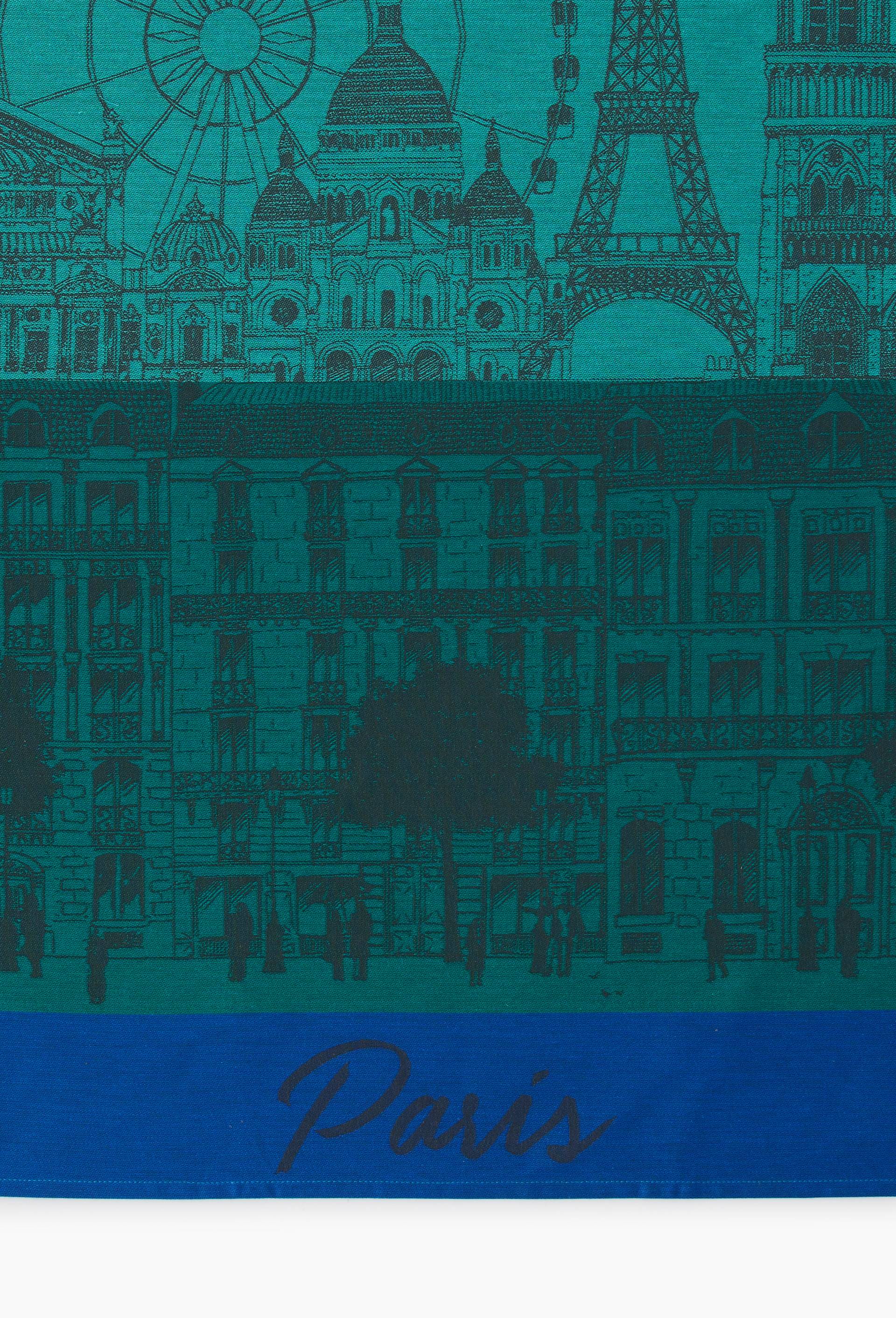 Torchon jardin, Bleu, large image number 1.0
