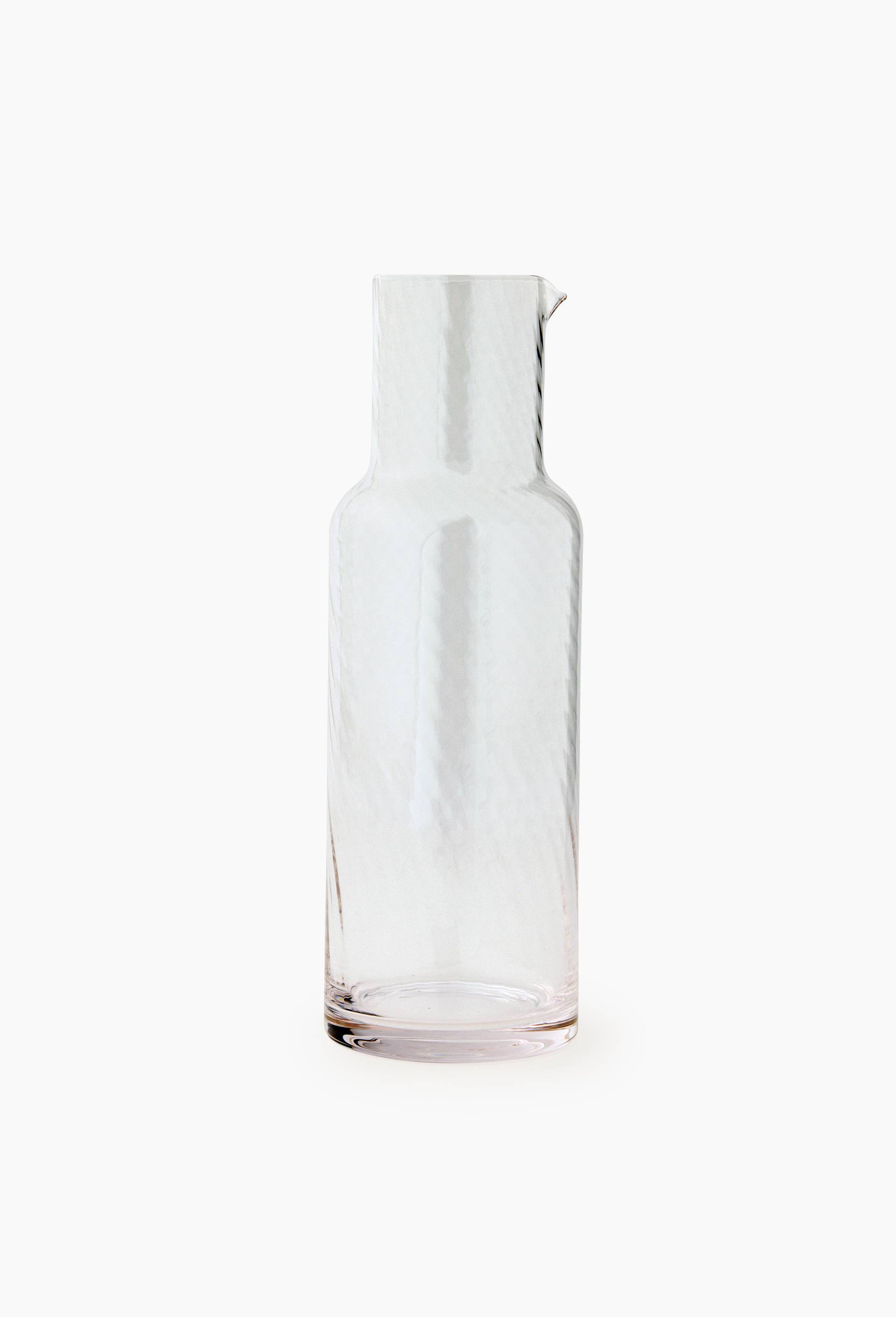 Carafe finition twist&eacute;e, 1,5L, Transparent, large image number 0