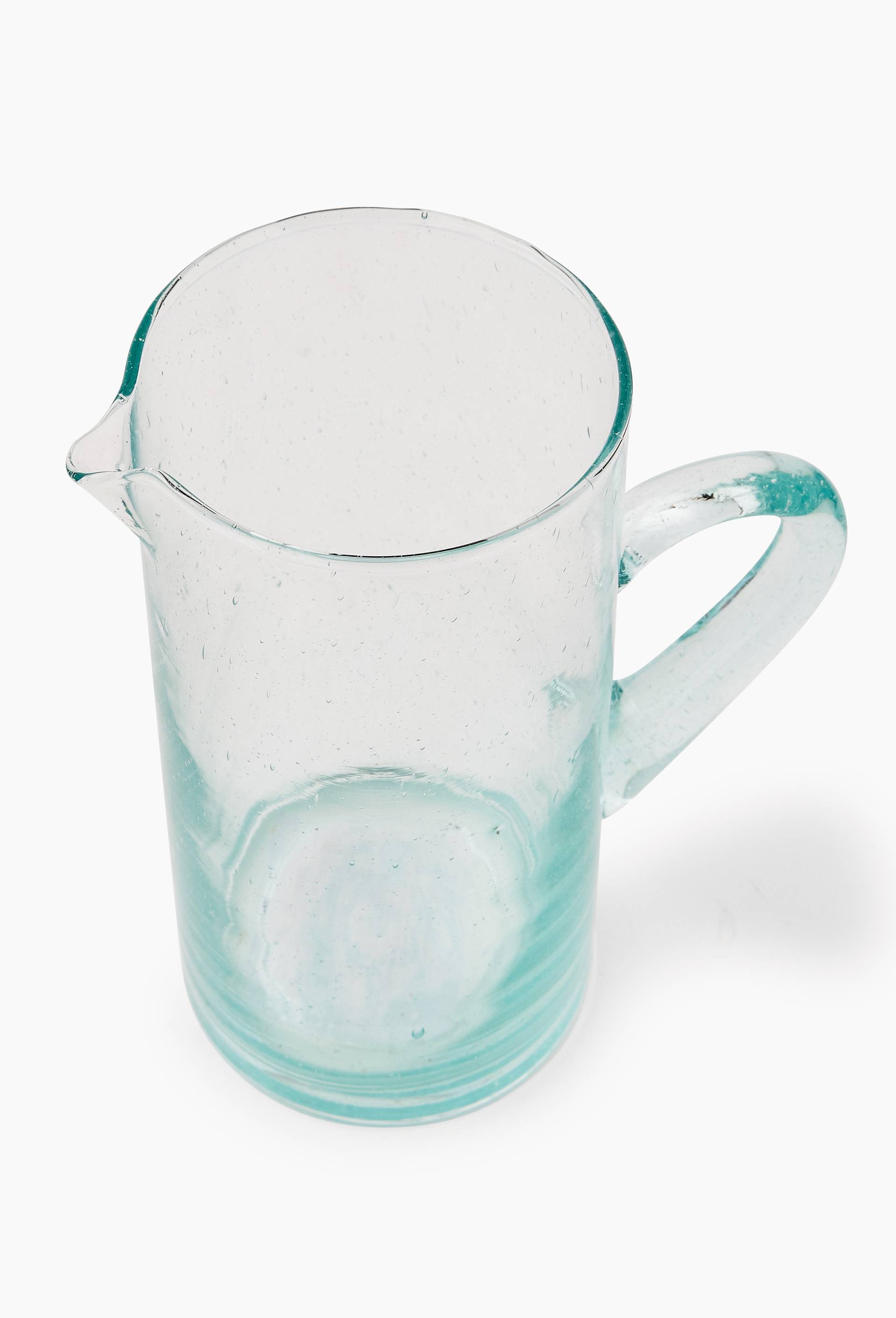 Carafe finition verre recycl&eacute;, 1,1L, Transparent, large image number 1