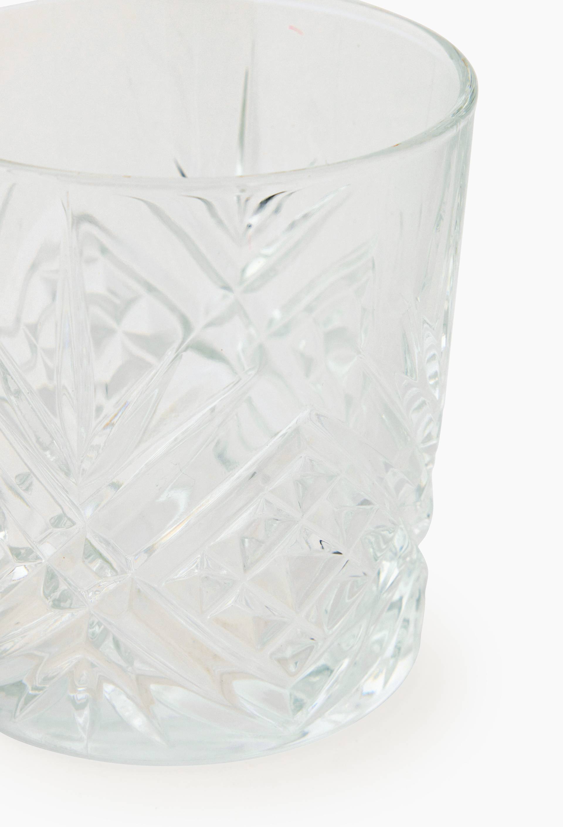 Gobelet finition taill&eacute;e, 30cl, Transparent, large image number 1.0