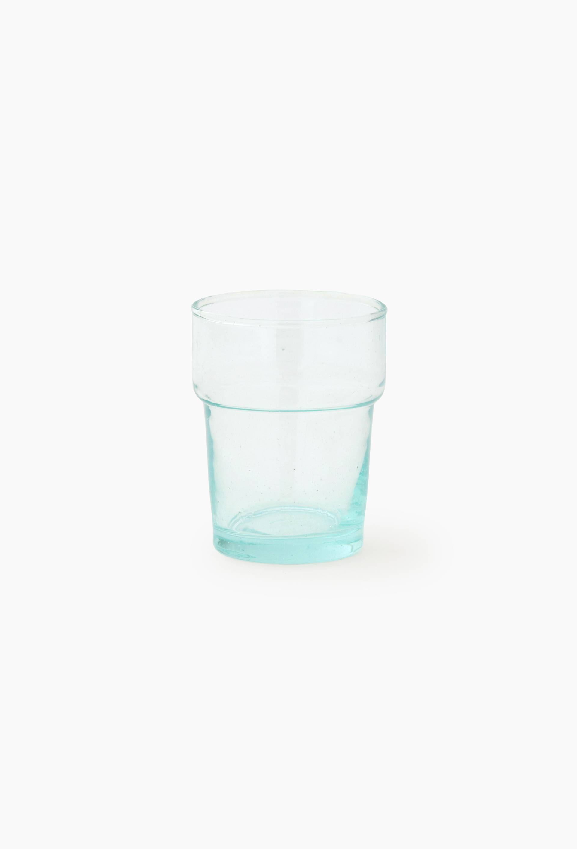 Gobelet finition verre recyclé, 17cl, Transparent, large image number 0