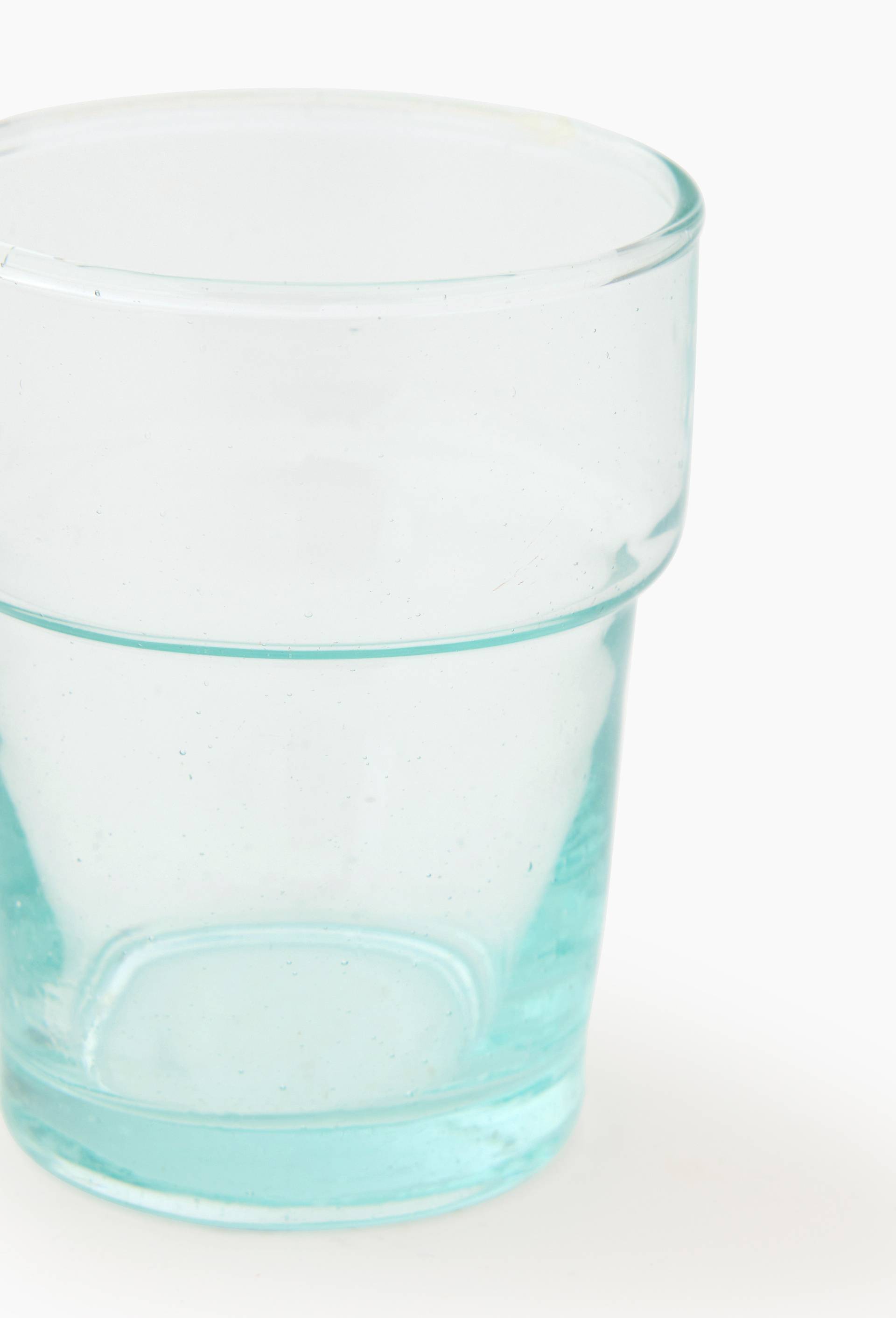 Gobelet finition verre recycl&eacute;, 17cl, Transparent, large image number 1