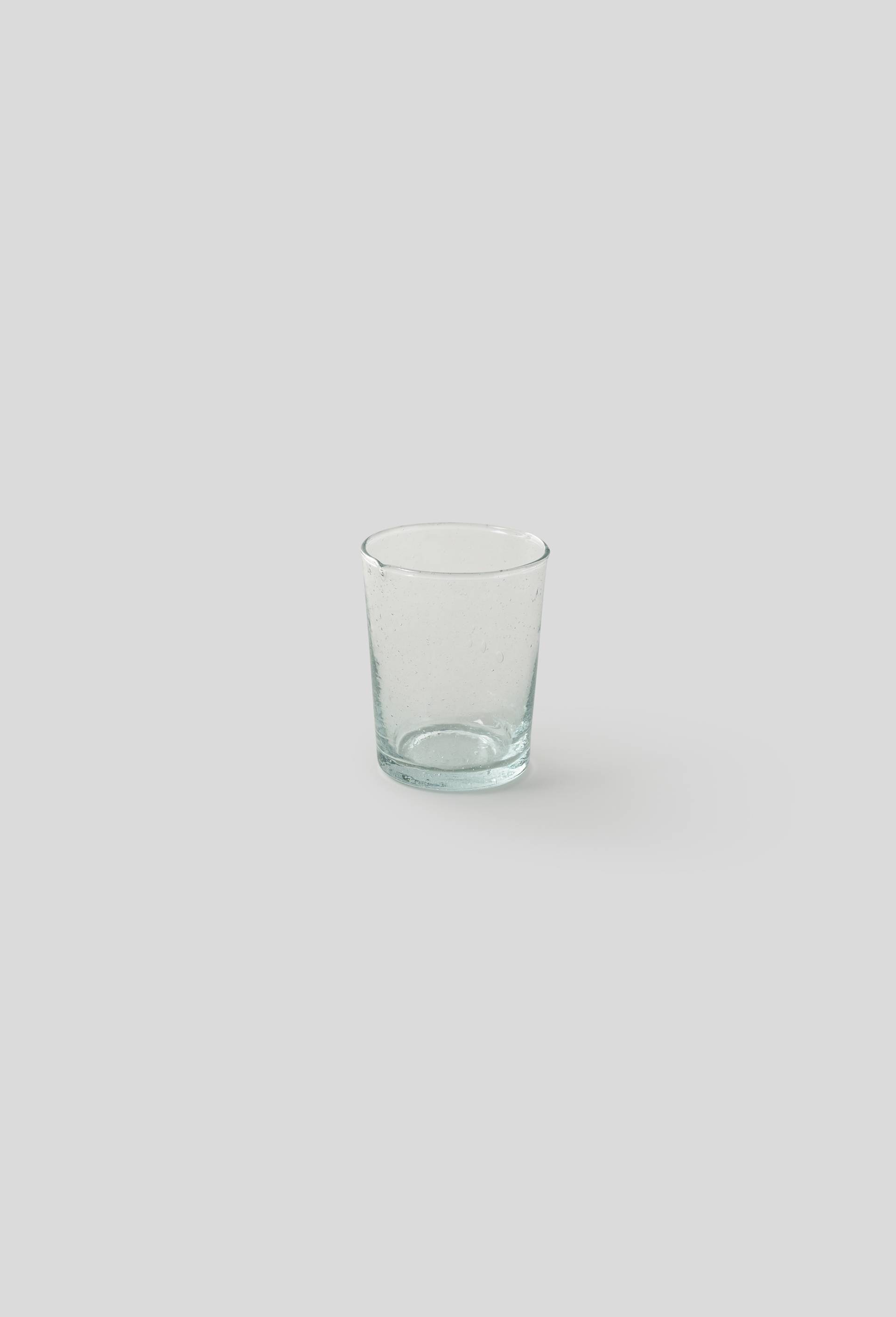 Gobelet finition verre recycl&eacute;, 24cl, Transparent, large image number 0