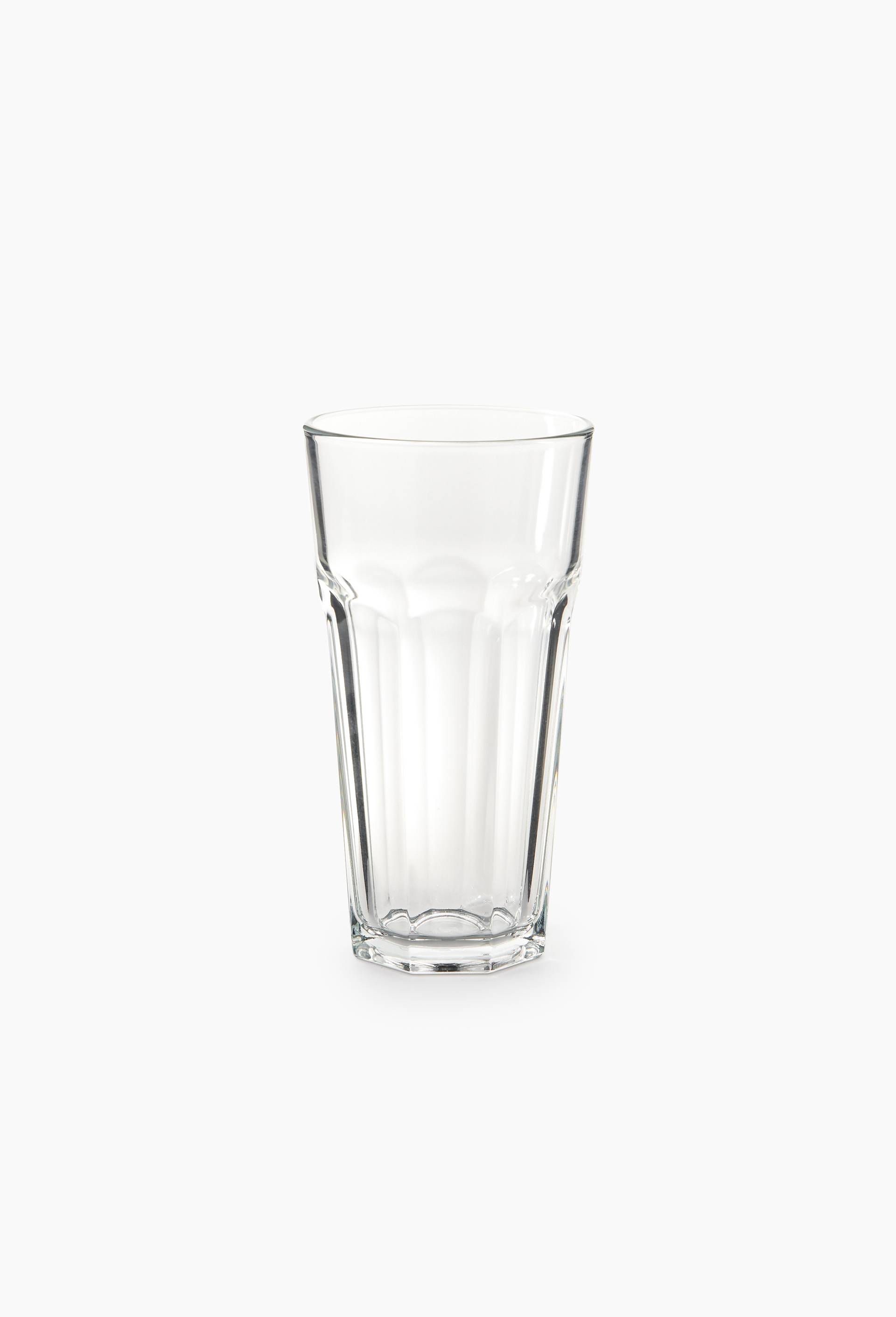 Gobelet finition facett&eacute;e, 45cl, Transparent, large image number 0