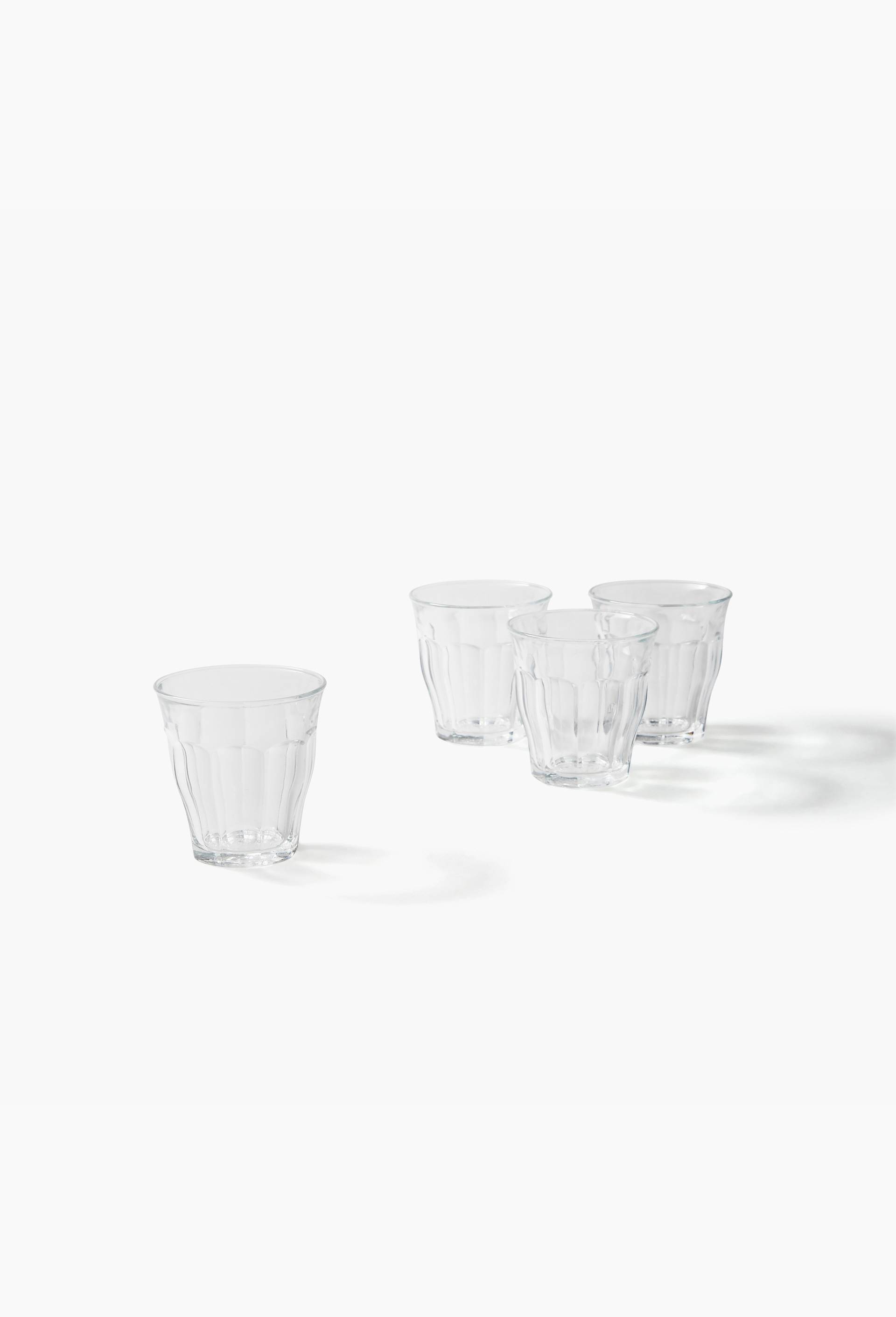 4 gobelets, 16cl, gamme Picardie, Transparent, large image number 0