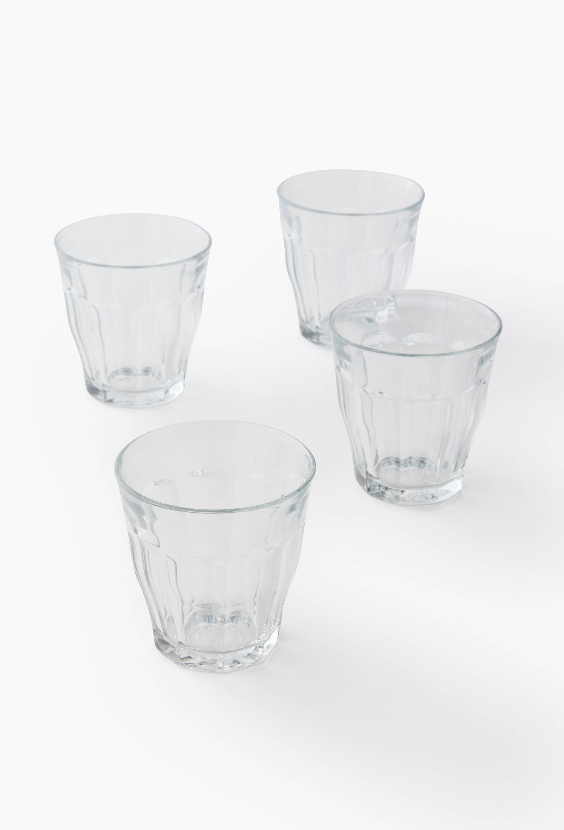 4 gobelets, 25cl, gamme Picardie, Transparent, large image number 0