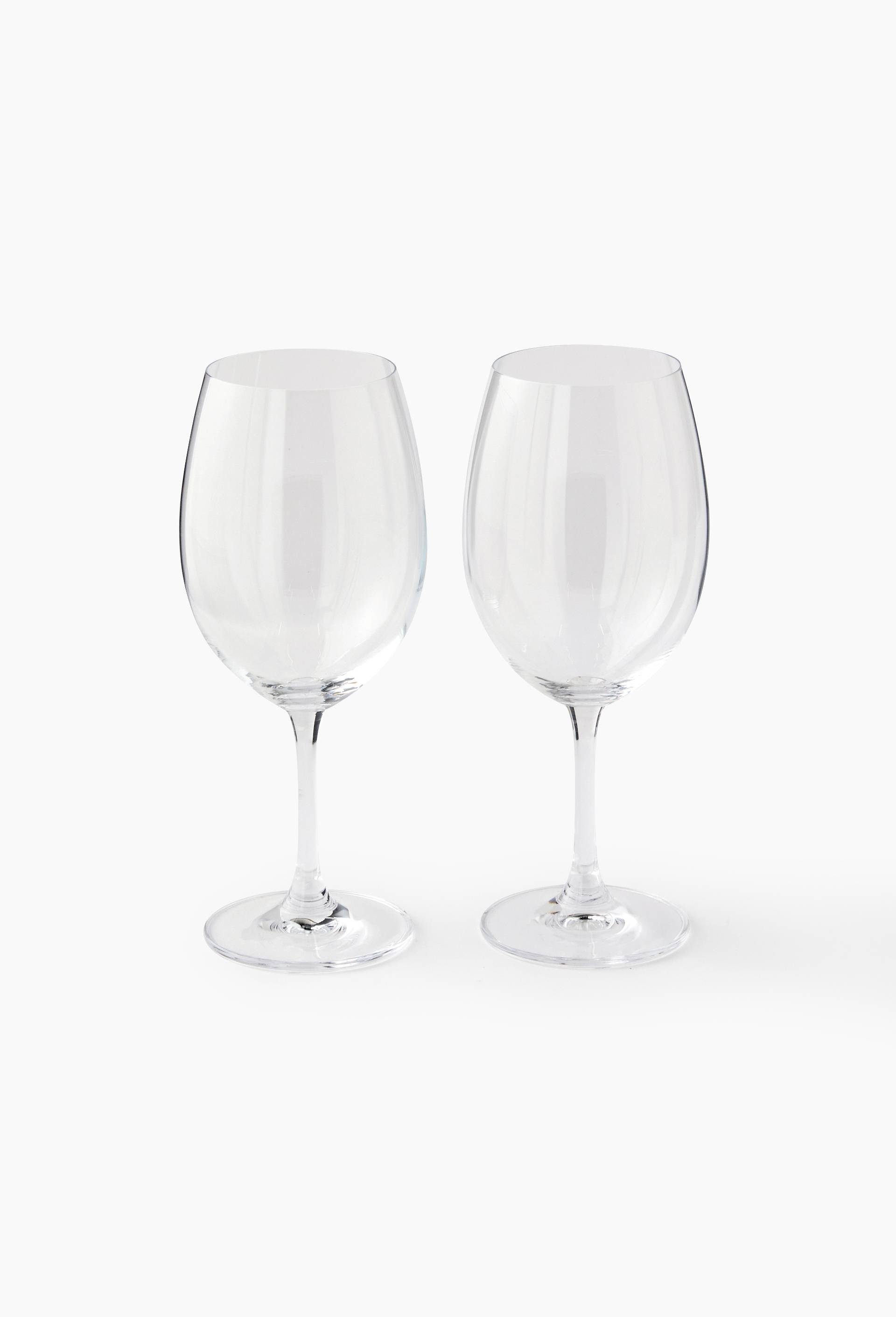 2 verres &agrave; eau, 45cl, gamme Martina, Transparent, large image number 0