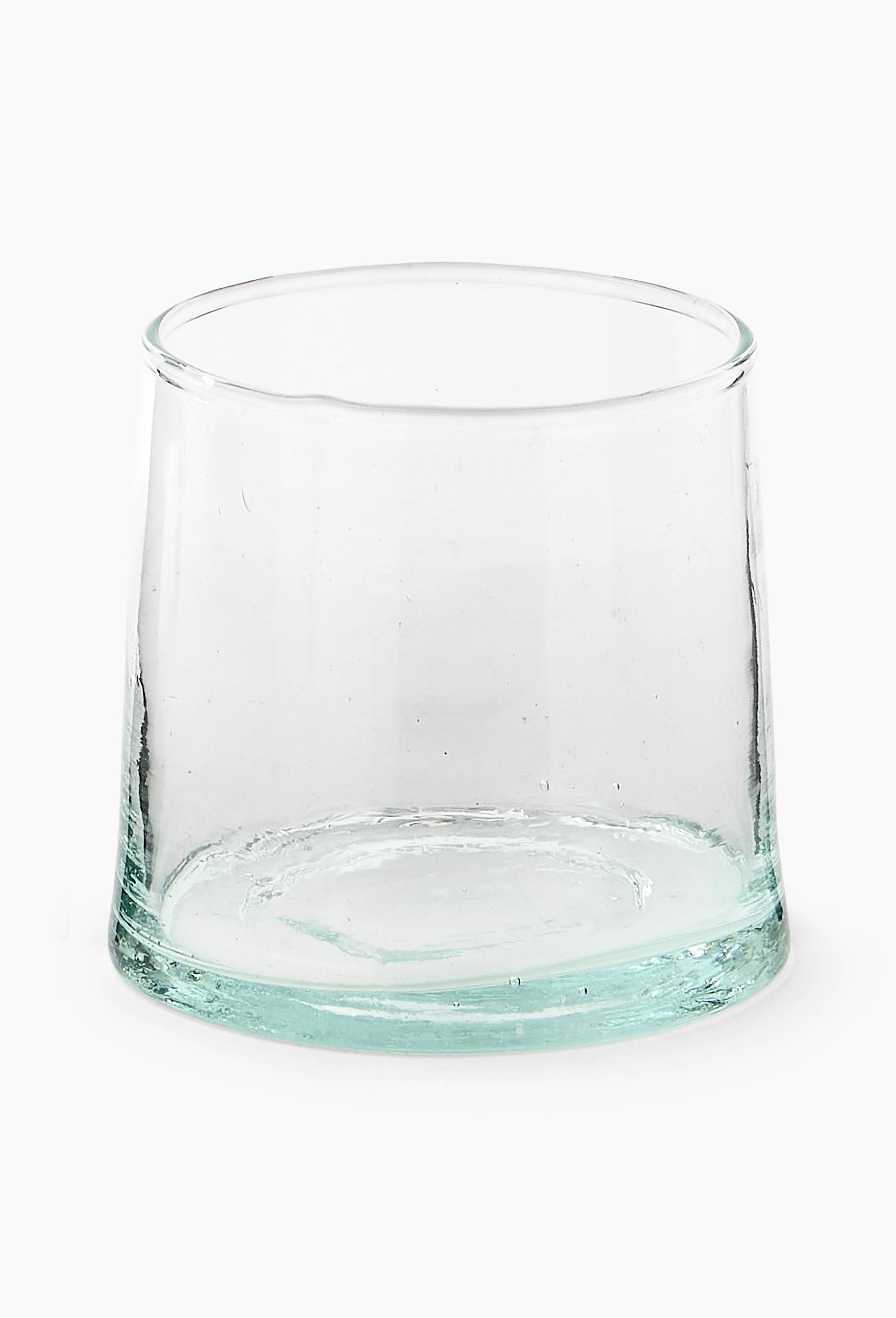 Gobelet finition verre recycl&eacute;, 22cl, Transparent, large image number 1