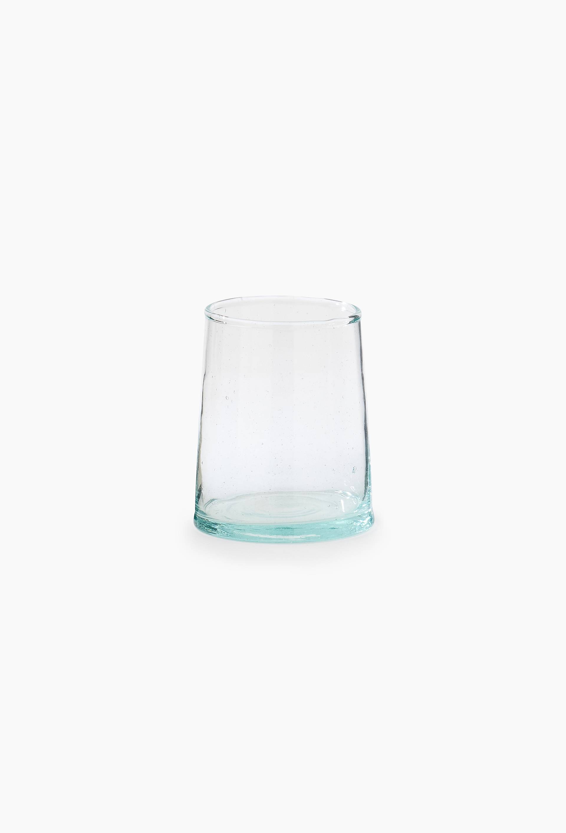 Gobelet finition verre recycl&eacute;, 25cl, Transparent, large image number 0