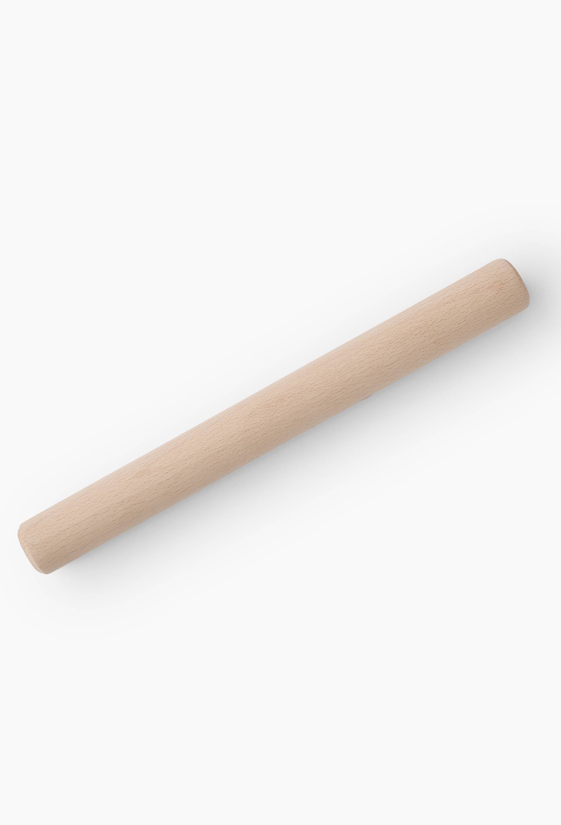 Rouleau &agrave; p&acirc;tisserie, 40cm, bois de h&ecirc;tre, Beige clair, large image number 0