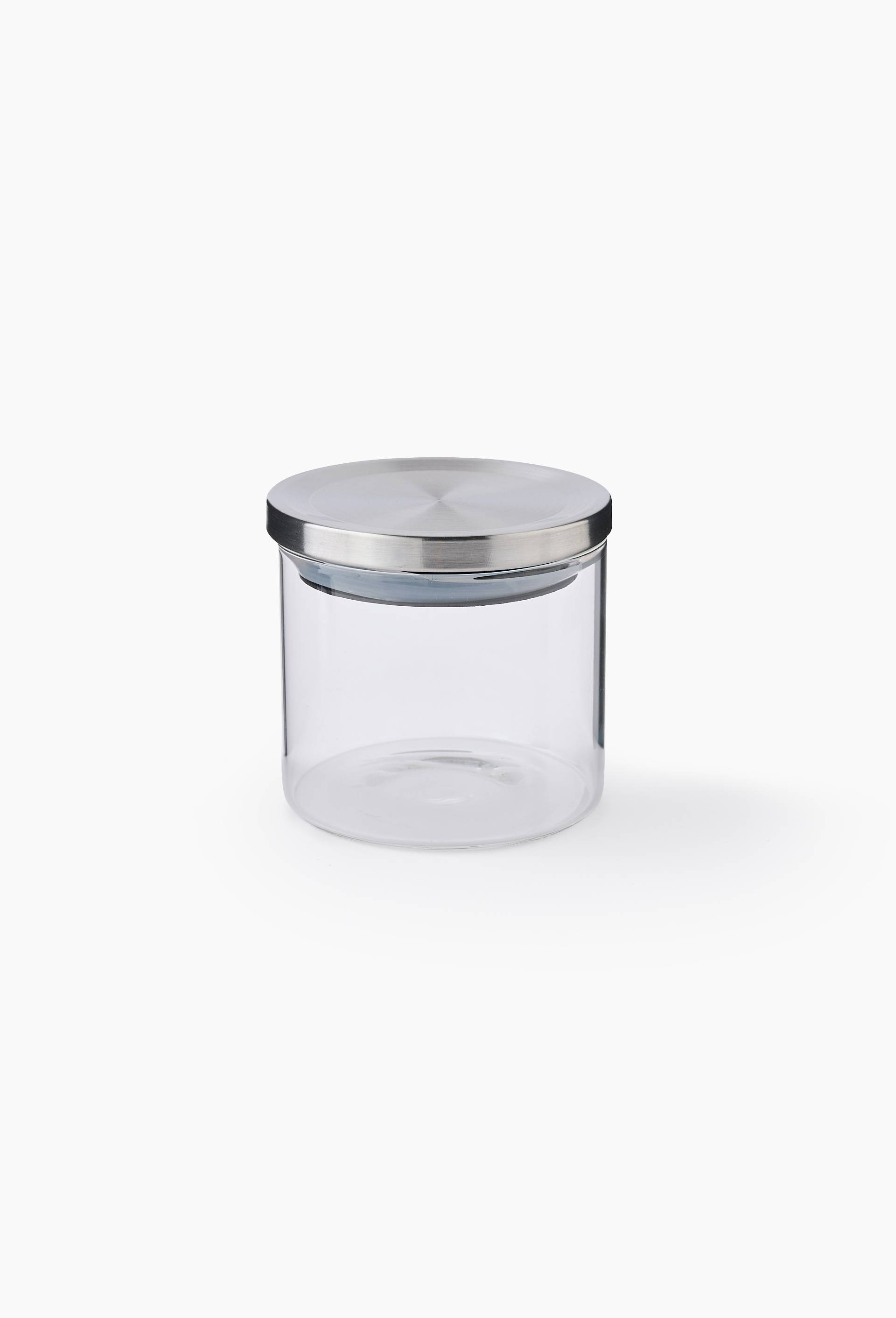 Bocal 50cl, finition couvercle inox, Transparent, large image number 0