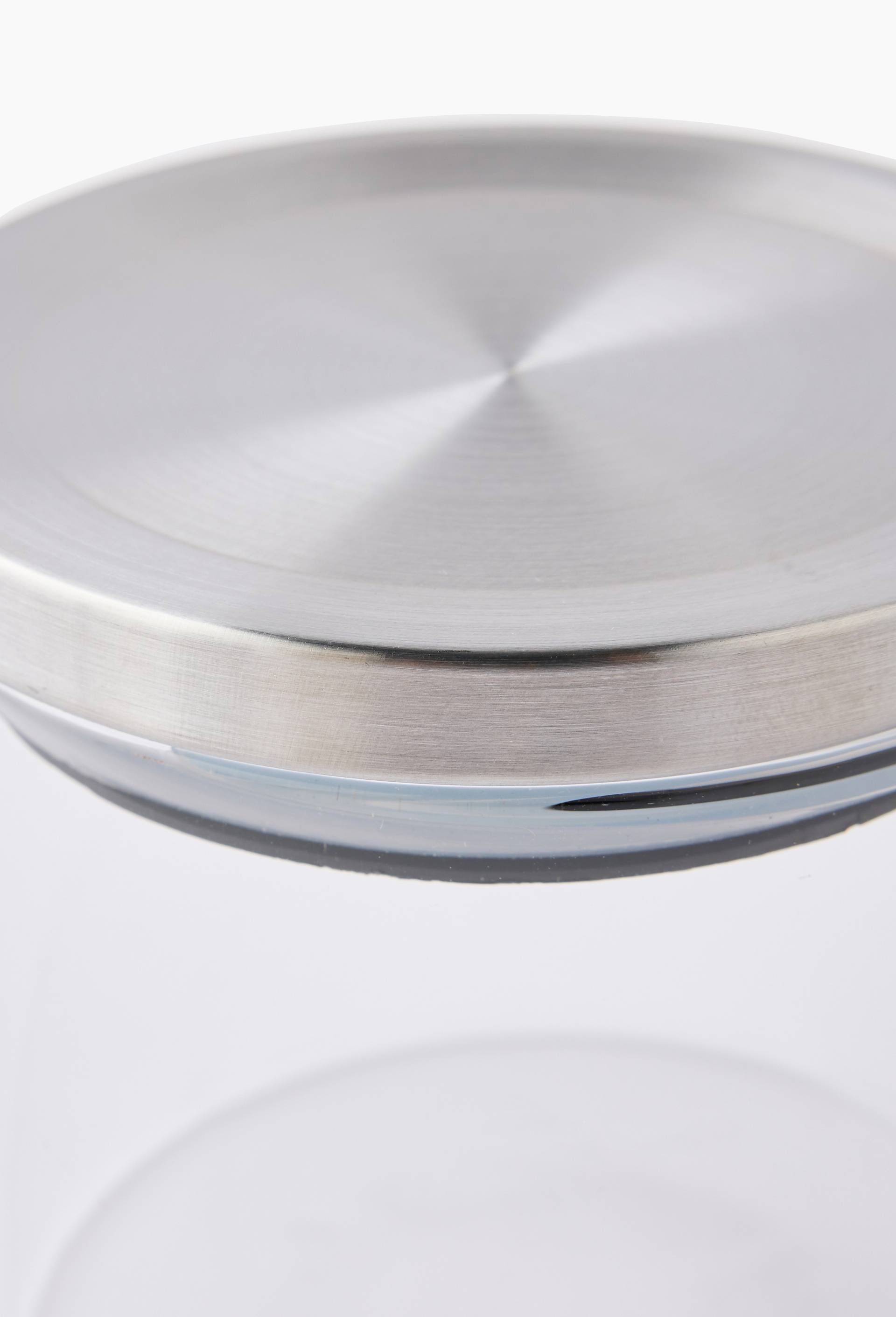 Bocal 50cl, finition couvercle inox, Transparent, large image number 1.0