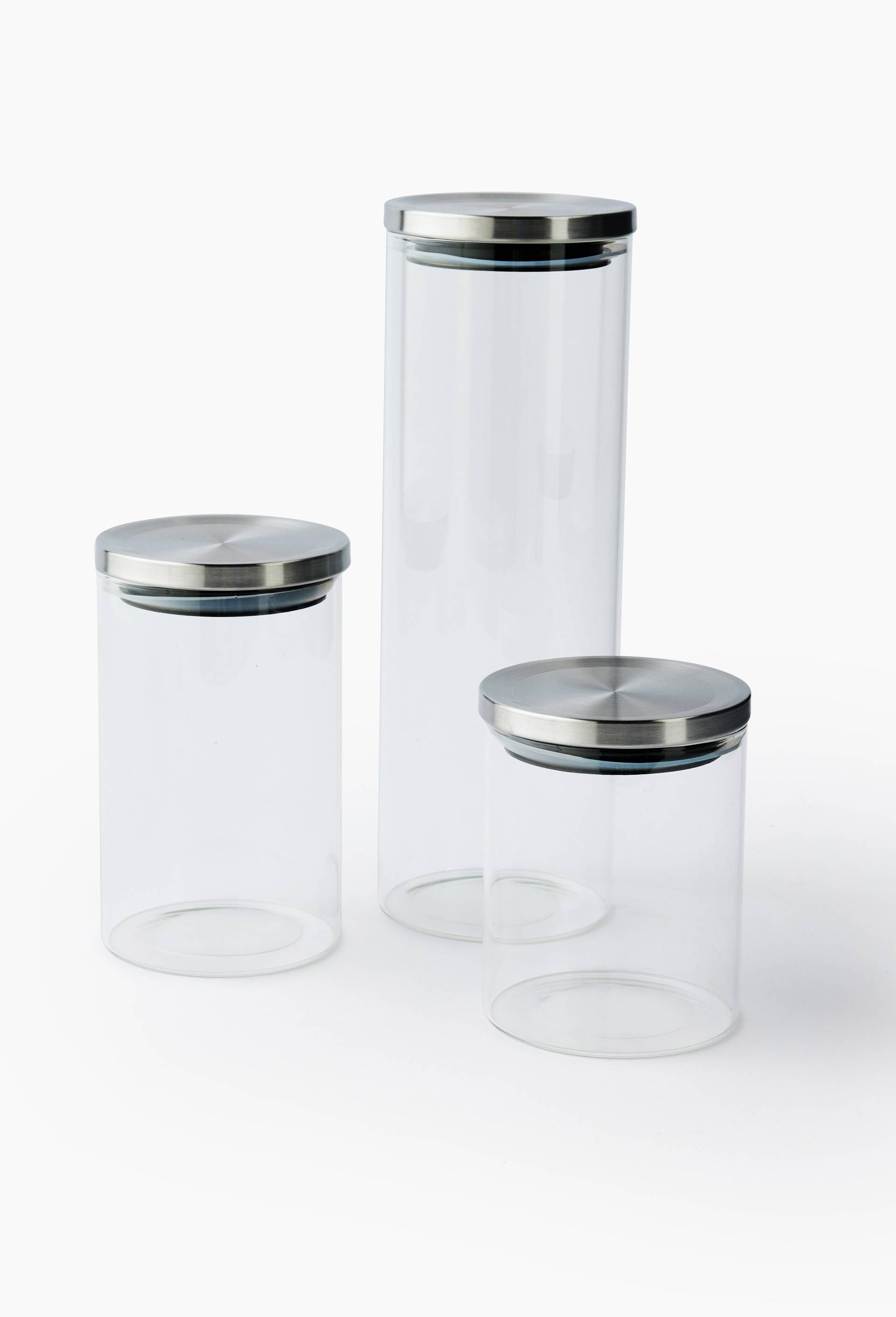Bocal 70cl, finition couvercle inox, Transparent, large image number 1